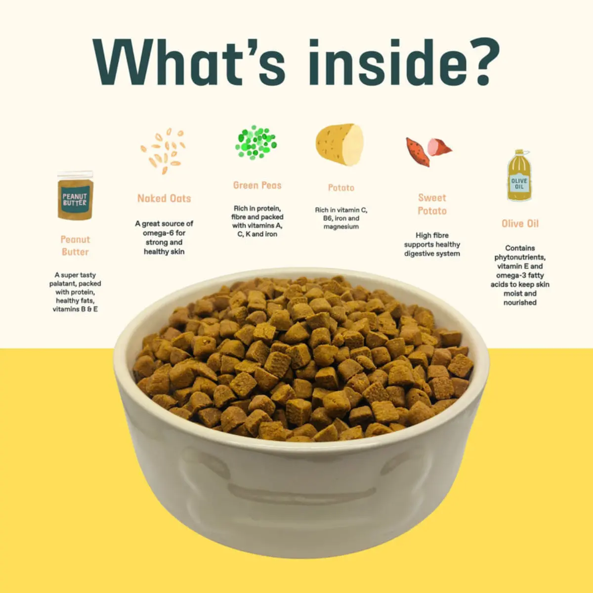 THE PACK Oven Baked Crunchy Feast, XS-XL, Legume si Fructe, hrana uscata caini, 5kg - Image 6