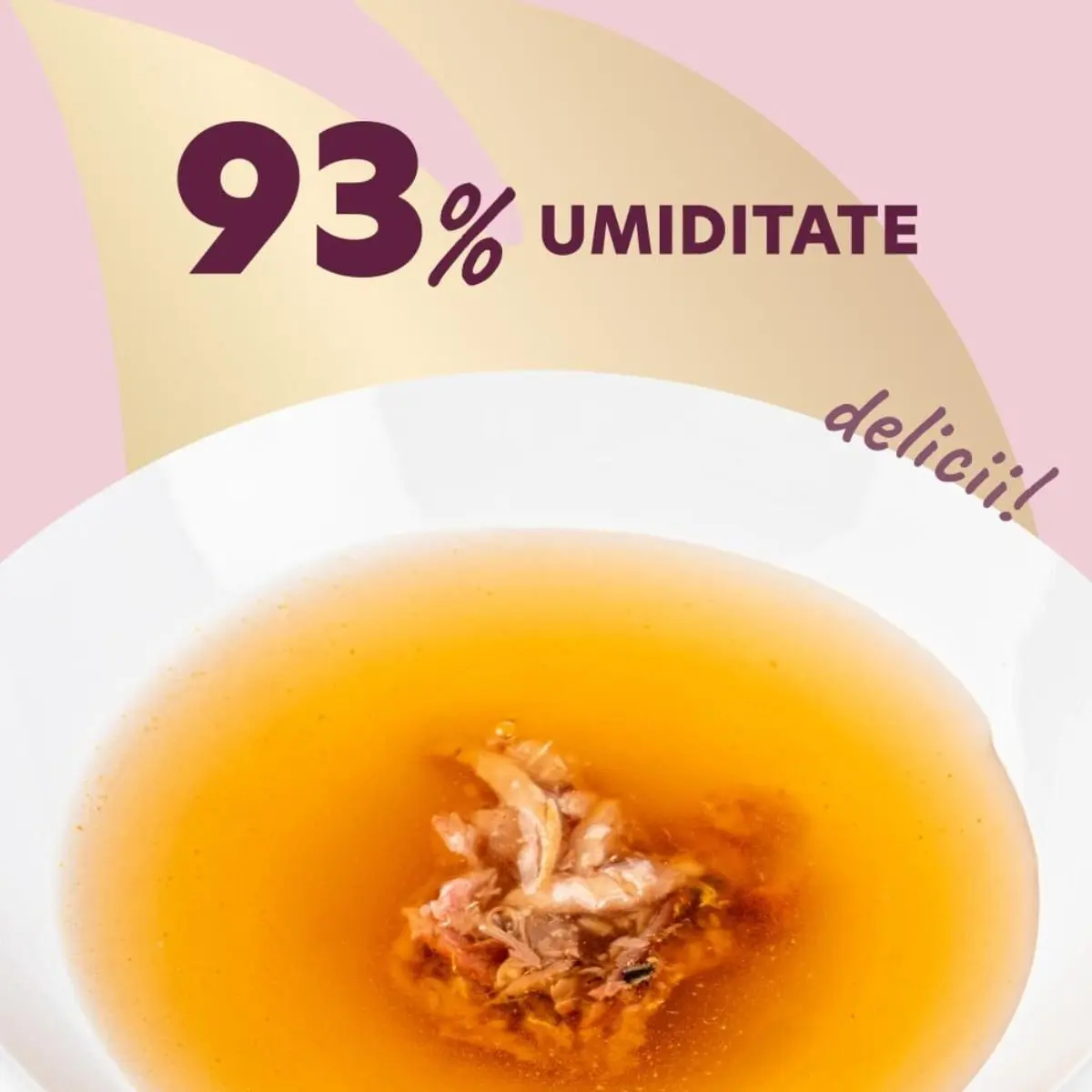 DELICKCIOUS Bautura, Peste, conserva recompense pisici, (topping), 140g - Image 3