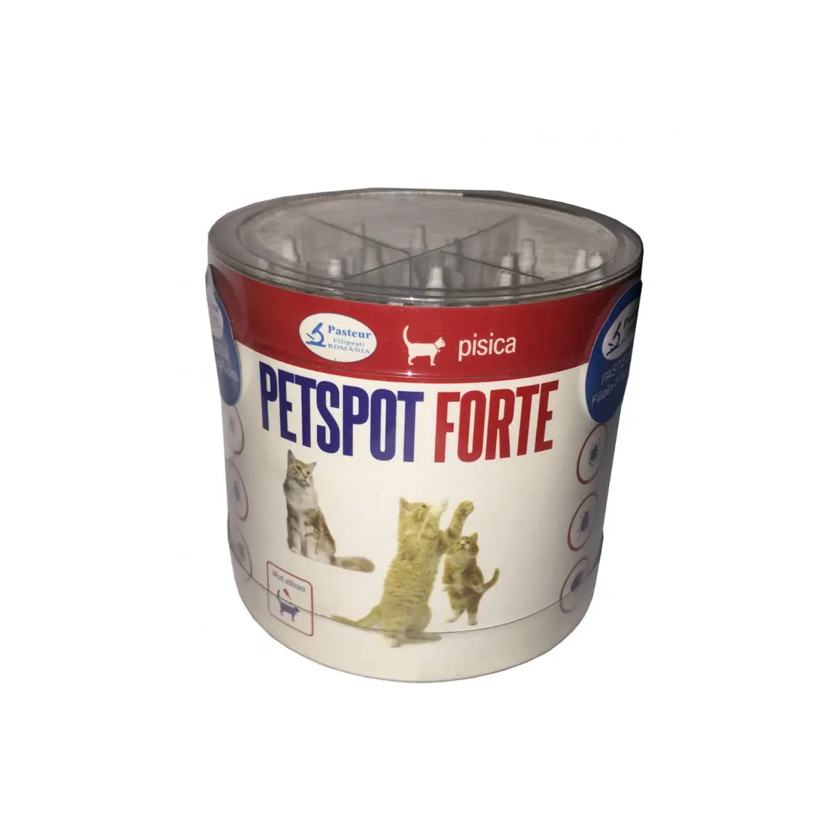 PASTEUR  Pet Spot Forte P, deparazitare externa pisici, pipeta, 1.5ml x 1buc - Image 2