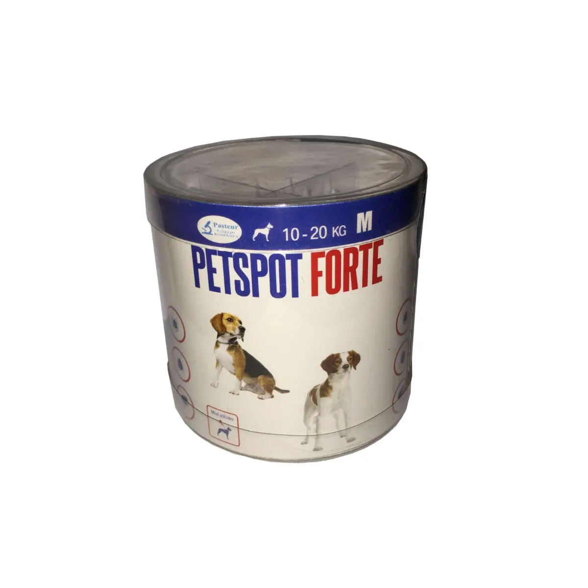 PASTEUR  Pet Spot Forte, deparazitare externa caini, pipeta PASTEUR  Pet Spot Forte, deparazitare externa caini, M(10 - 20kg), pipeta, 1.5ml x 1buc - Image 2