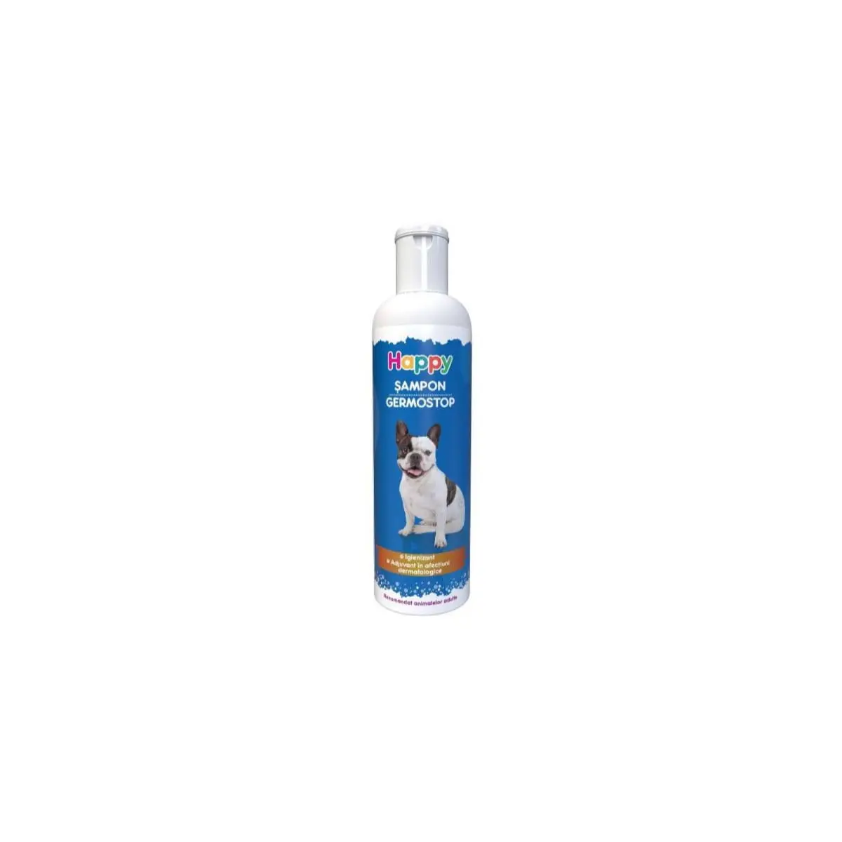 PASTEUR  Happy Germostop, XS-XL, sampon caini si pisici, antibacterian, flacon, 200ml - Image 2