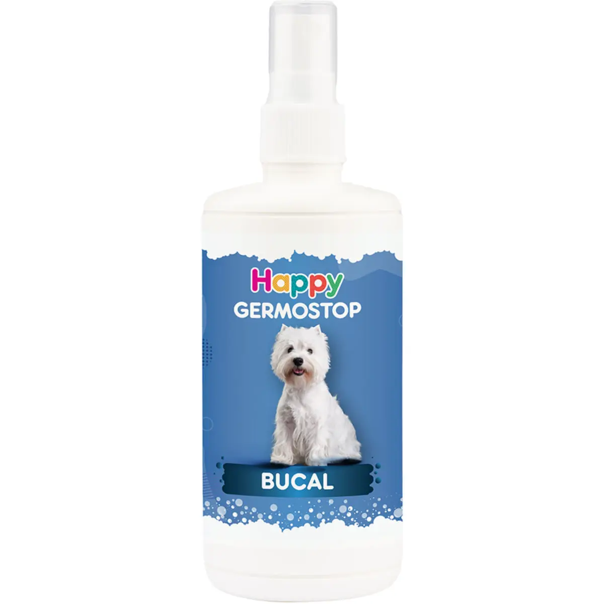 PASTEUR  Germostop Bucal, XS-XL, igiena orala solutie caini si pisici, antibacterian, improspatarea respiratiei, flacon cu aplicator, 200ml