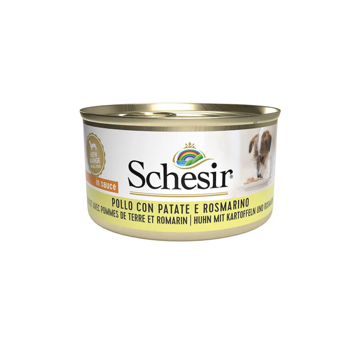 SCHESIR Complementary Adult Small , XS-S, Pui si Cartof Dulce, conserva hrana umeda caini, (in aspic), 85g - Image 2