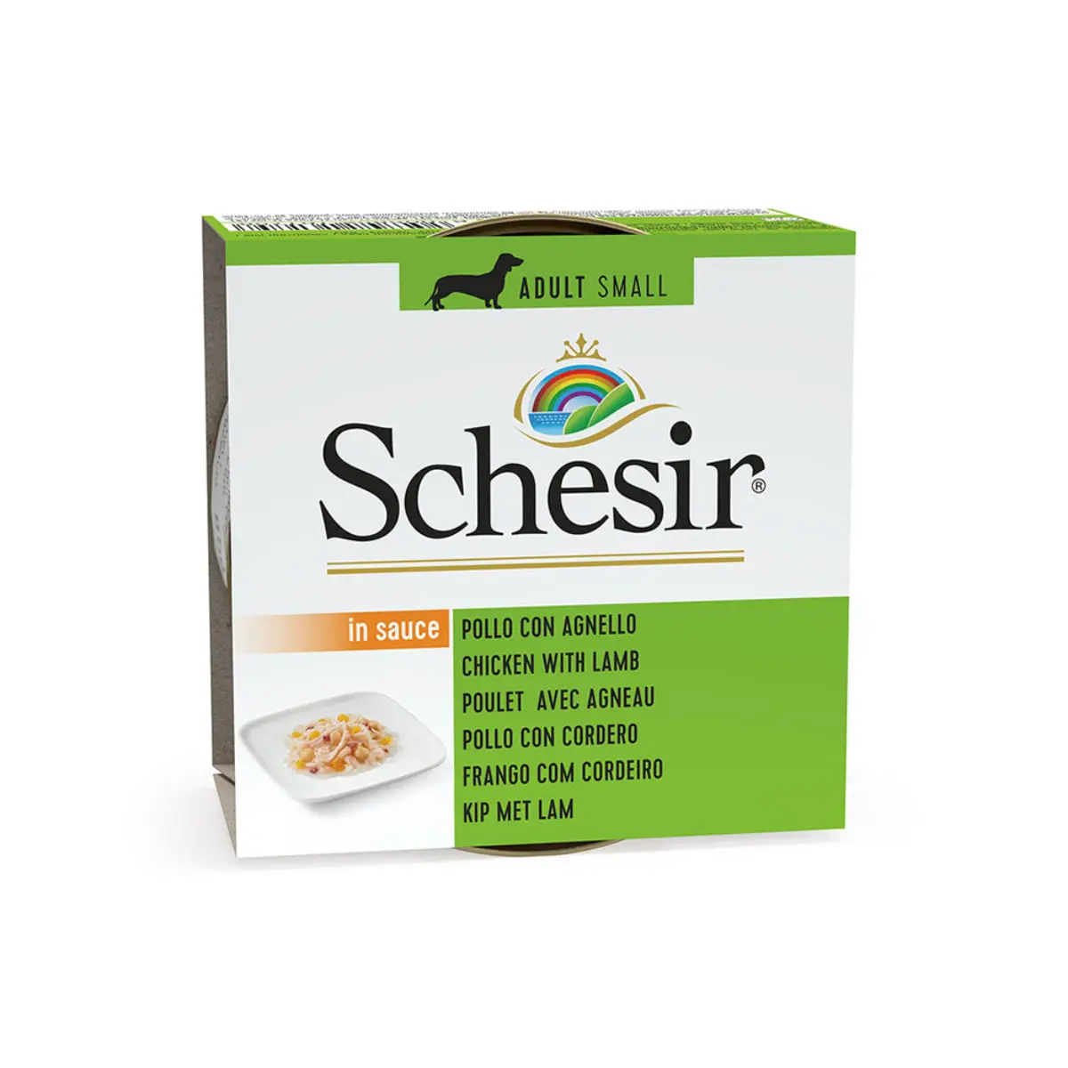 SCHESIR Complementary Adult Small , XS-S, Pui si Miel, conserva hrana umeda caini, (in aspic), 85g - Image 3