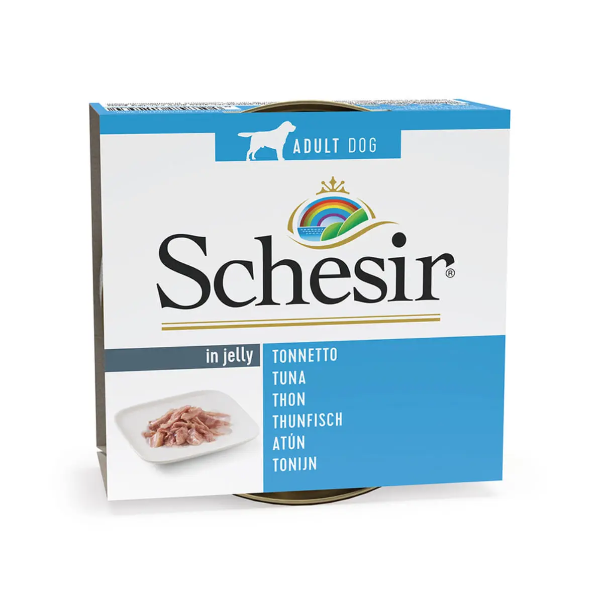 SCHESIR Complementary In Jelly, XS-XL, Ton, conserva hrana umeda caini, (in aspic), 150g - Image 4