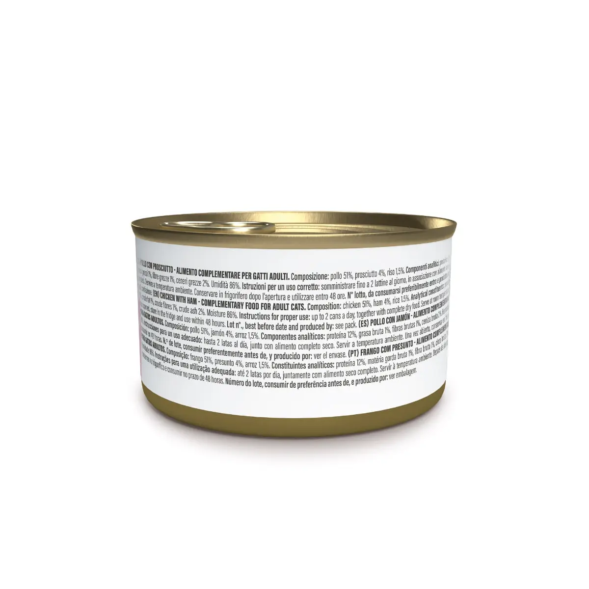 SCHESIR Complementary In Jelly, Pui si Sunca, conserva hrana umeda pisici, (in aspic), 70g - Image 9