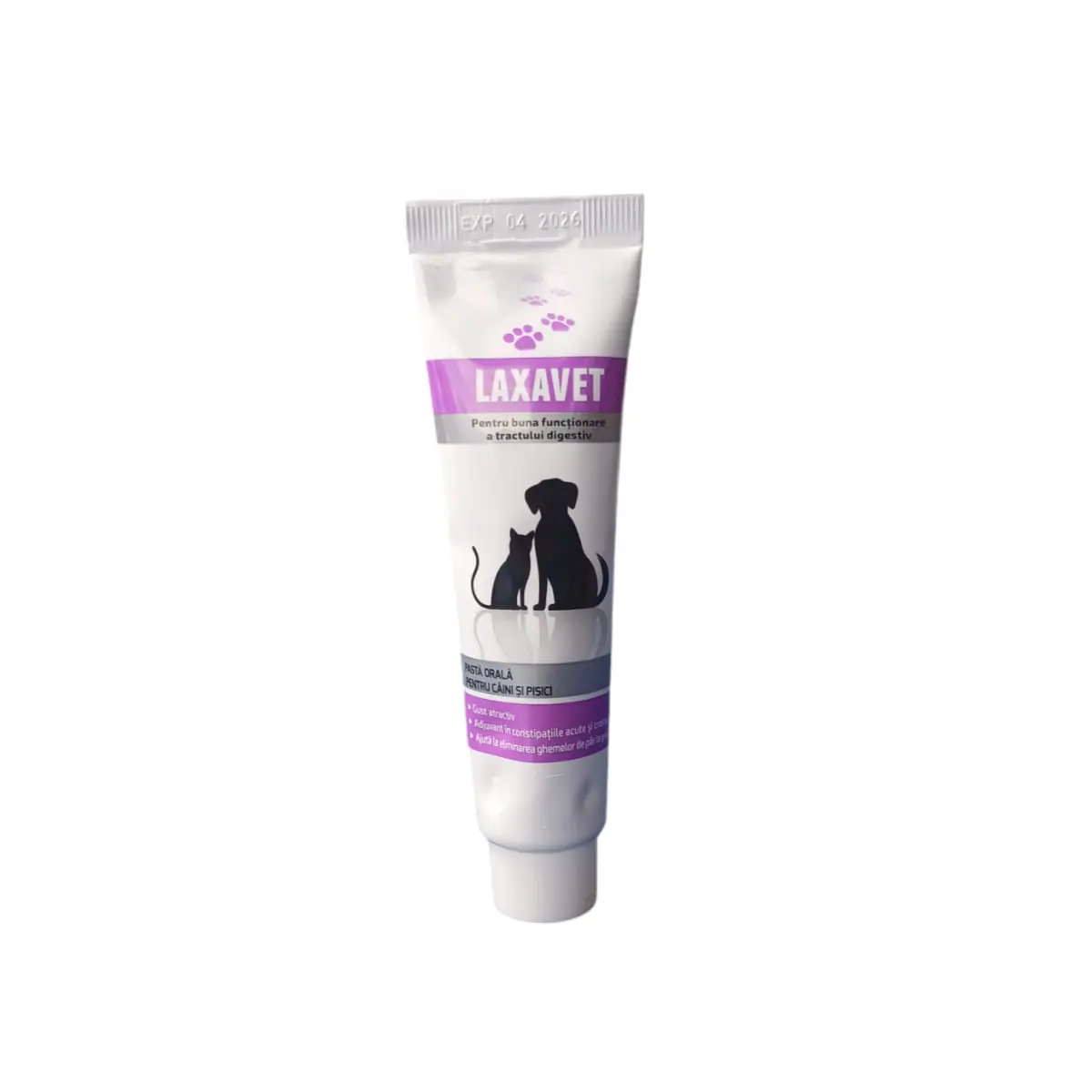 PASTEUR Laxavet, supliment sistem digestiv, limitarea ghemurilor de blana caini, pasta orala PASTEUR Laxavet, XS-XL, supliment sistem digestiv, limitarea ghemurilor de blana caini si pisici, flacon, 40g pasta orala