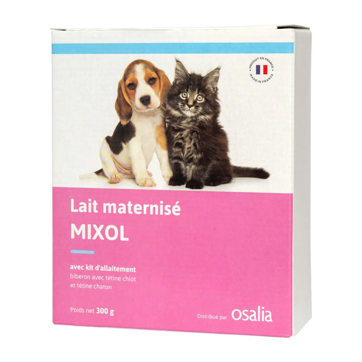 MIXOL lapte maternal cu Kit biberon si tetina, cutie inlocuitor lapte matern caini si pisici, 300g - Image 2