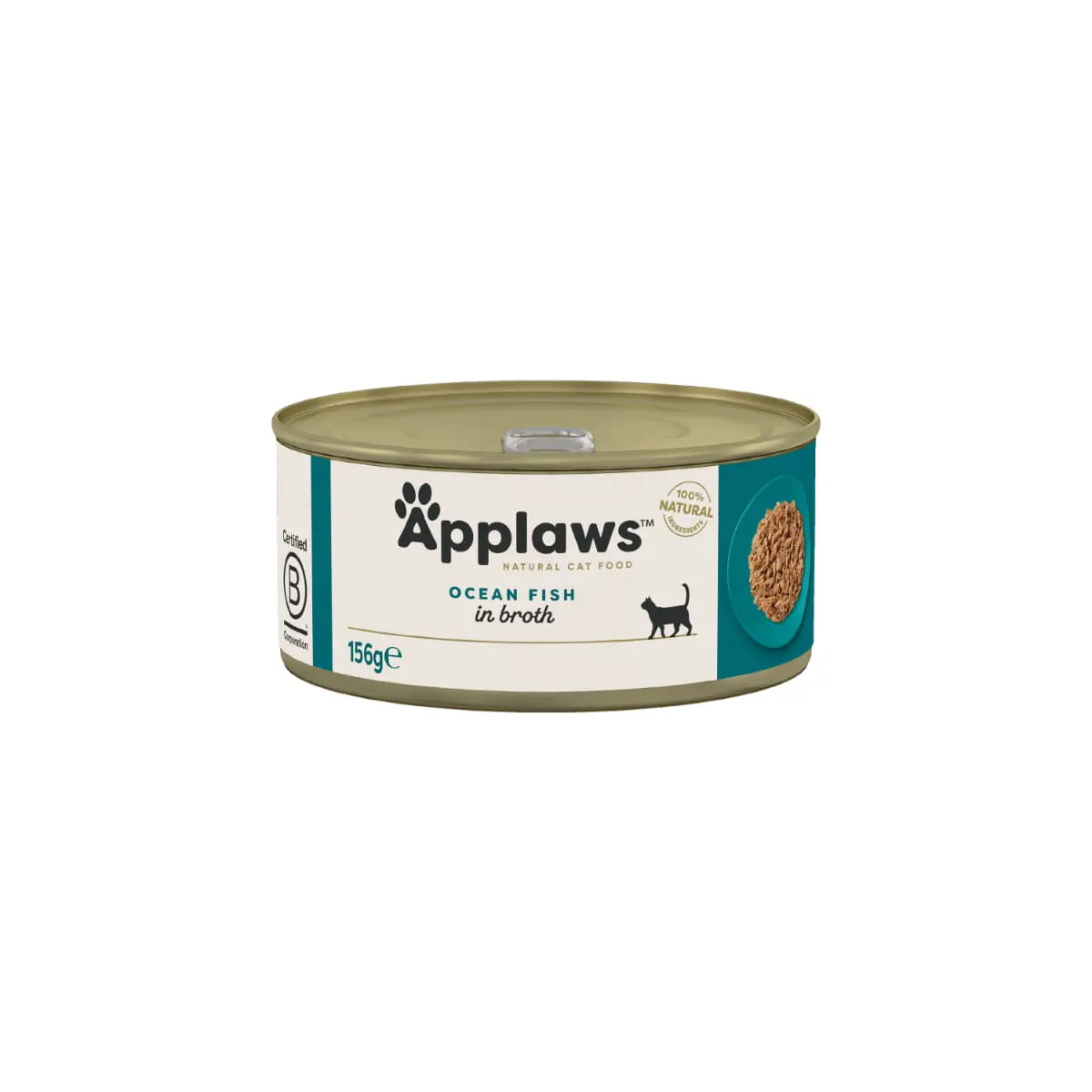 APPLAWS, Peste, conserva hrana umeda pisici, (in supa), 156g