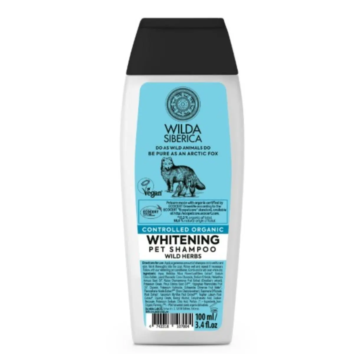 WILDA Whitening, sampon caini si pisici, blana alba, flacon WILDA SIBERICA Whitening, sampon caini si pisici, blana alba, flacon, 100ml - Image 2
