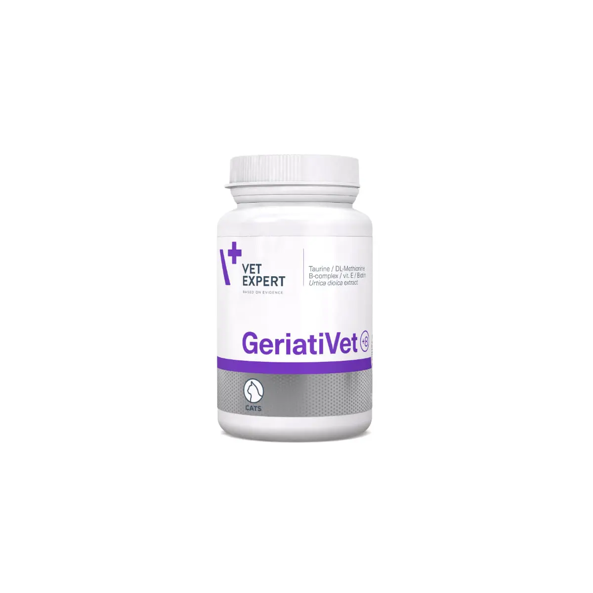 VET EXPERT GeriatiVet +8, multivitamine pisici senior, comprimate VET EXPERT GeriatiVet +8, multivitamine pisici senior, flacon, 60 comprimate