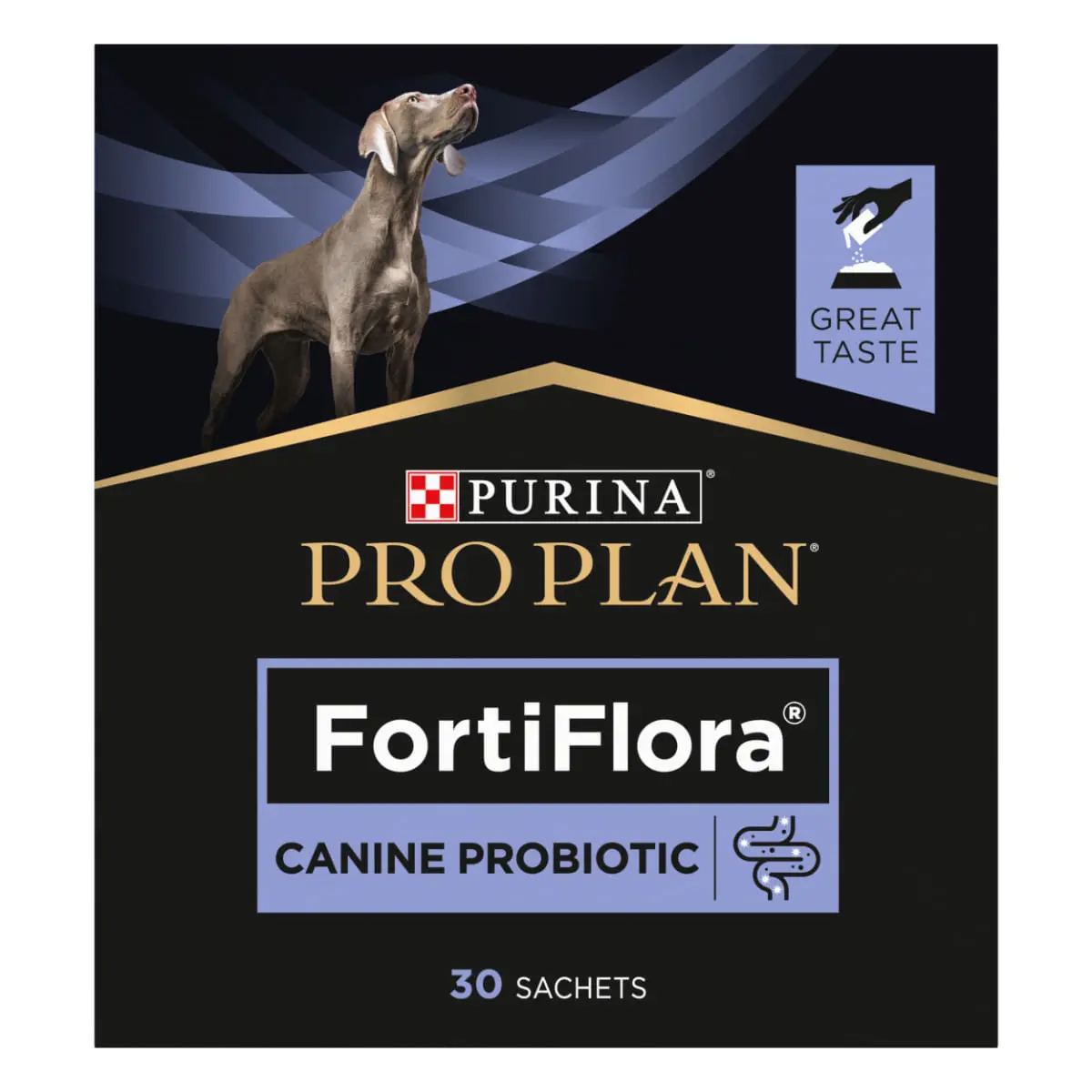 PURINA Pro Plan Veterinary Diets FortiFlora, XS-XL, supliment sistem digestiv & probiotice caini, plic, 1g x 30buc pudra - Image 4