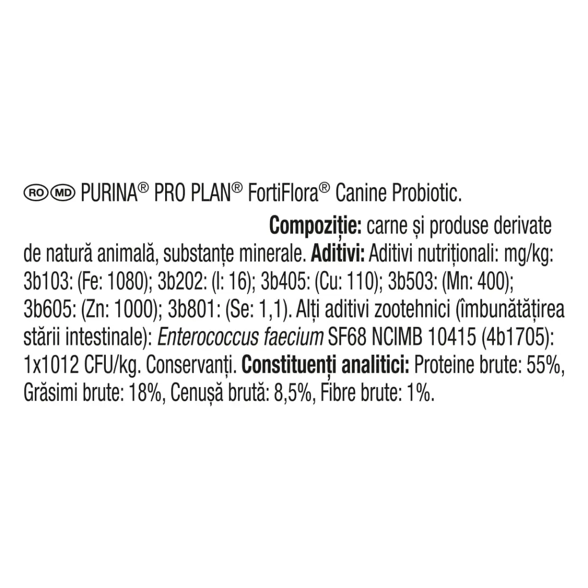 PURINA Pro Plan Veterinary Diets FortiFlora, XS-XL, supliment sistem digestiv & probiotice caini, plic, 1g x 30buc pudra - Image 8