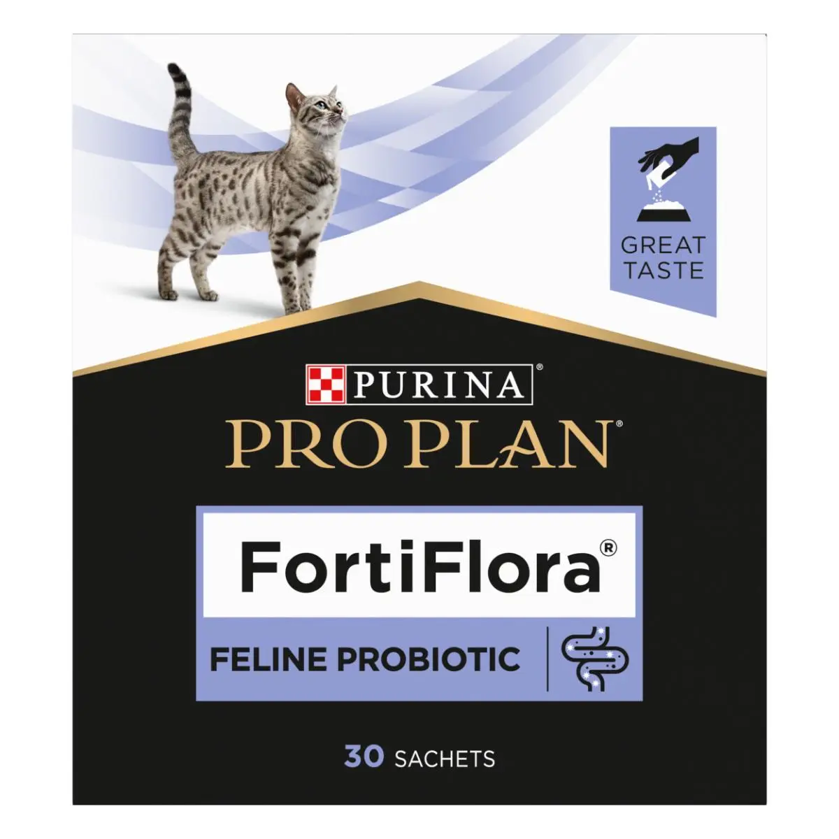 PURINA Pro Plan Veterinary Diets FortiFlora, supliment sistem digestiv & probiotice pisici, plic, 1g x 30buc pudra - Image 4