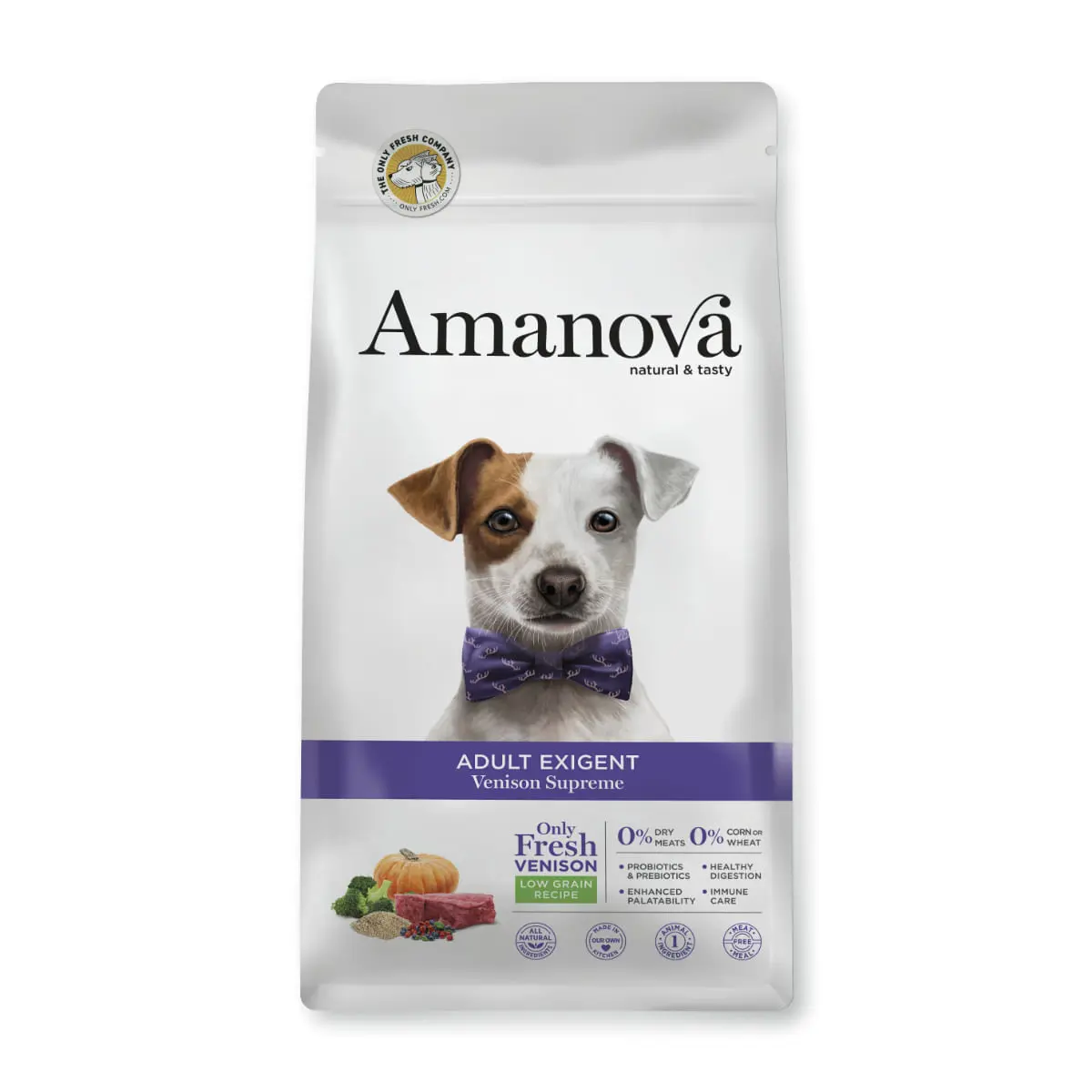 AMANOVA Adult Exigent, XS-XL, Vanat, hrana uscata monoproteica caini, apetit capricios, 10kg - Image 2