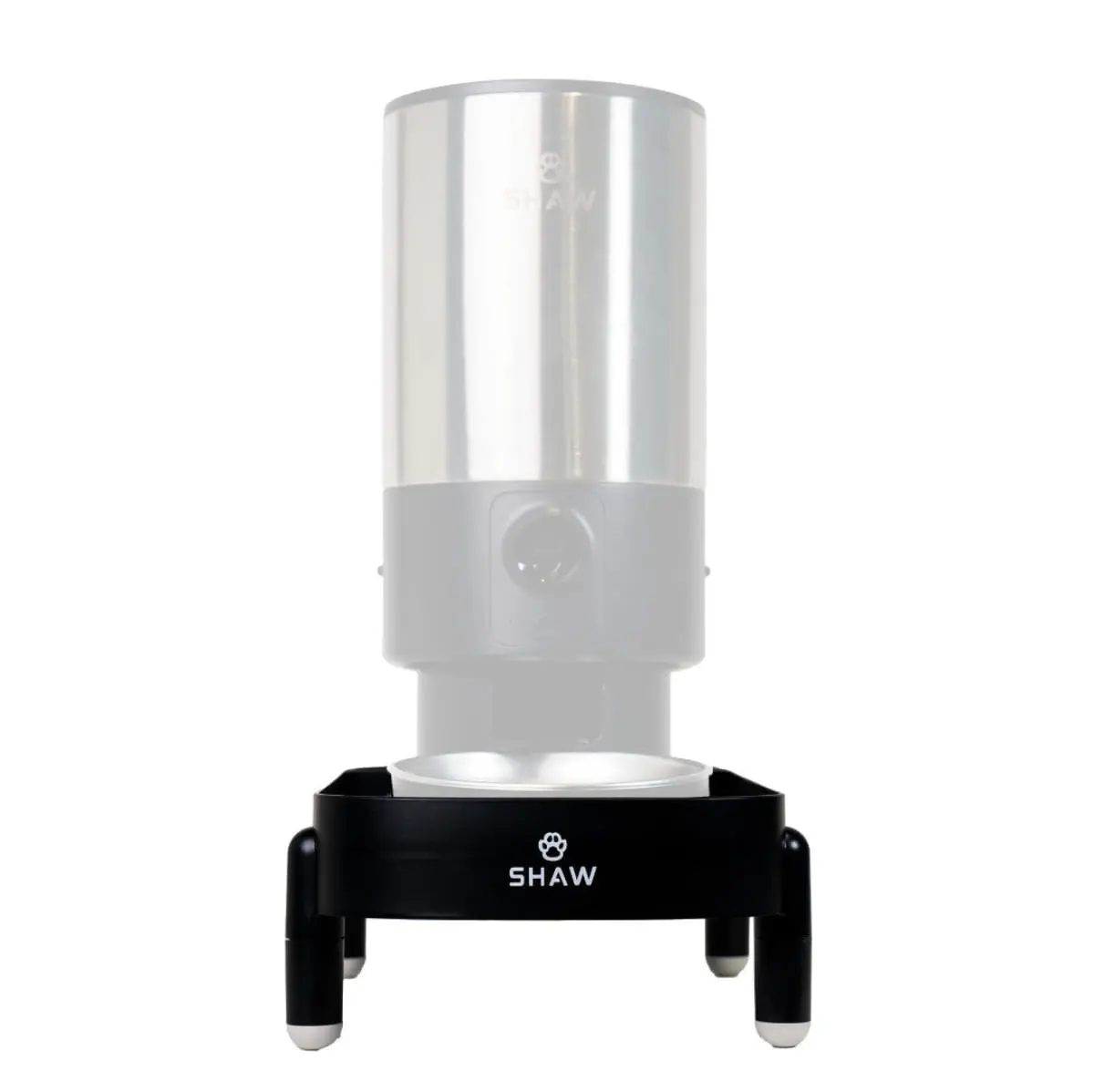 SHAW Tava sustinere si inaltare hranitor automat SHAW, suport castroane caini, PVC SHAW Tava sustinere si inaltare hranitor automat SHAW, suport castroane caini si pisici, PVC, negru, 1buc - Image 4