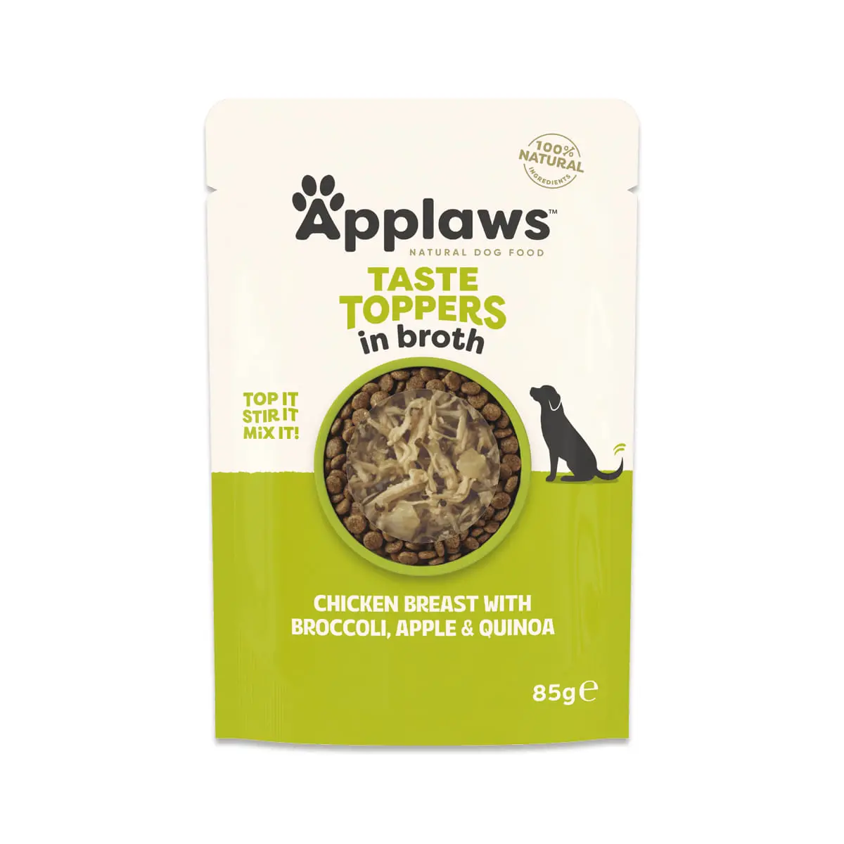 APPLAWS Taste Toppers Variety Selection, XS-XL, Carne si Ton, plic hrana umeda fara cereale caini, (in supa), multipack, 85g x 6buc - Image 4