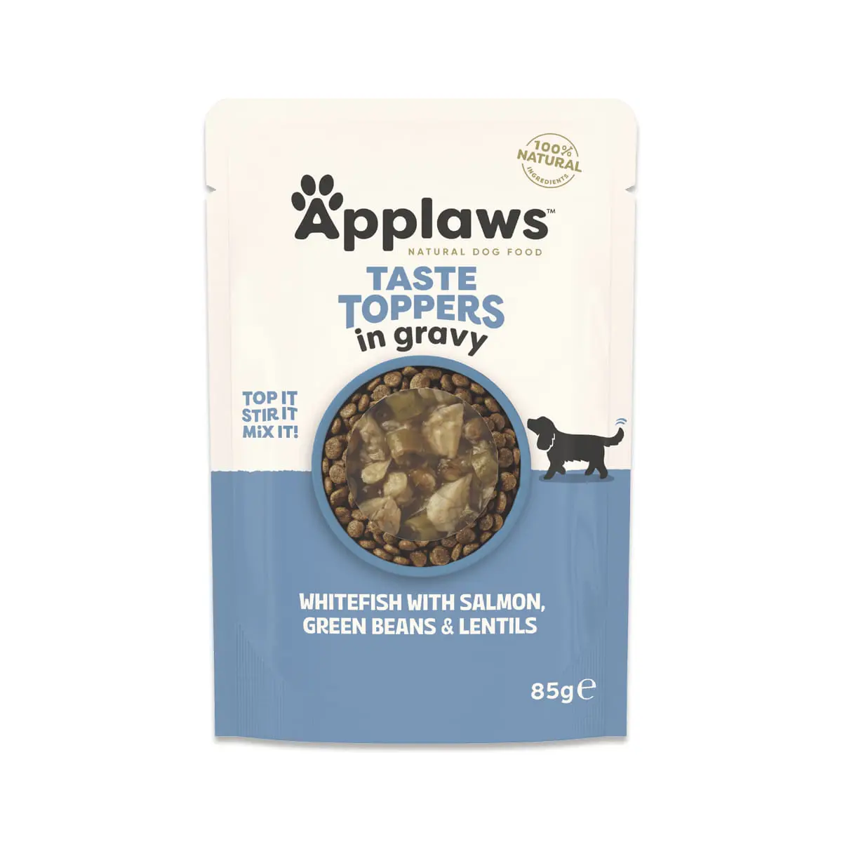 APPLAWS Taste Toppers Variety Selection, XS-XL, Carne si Peste, plic hrana umeda fara cereale caini, (in sos), multipack, 85g x 6buc - Image 6