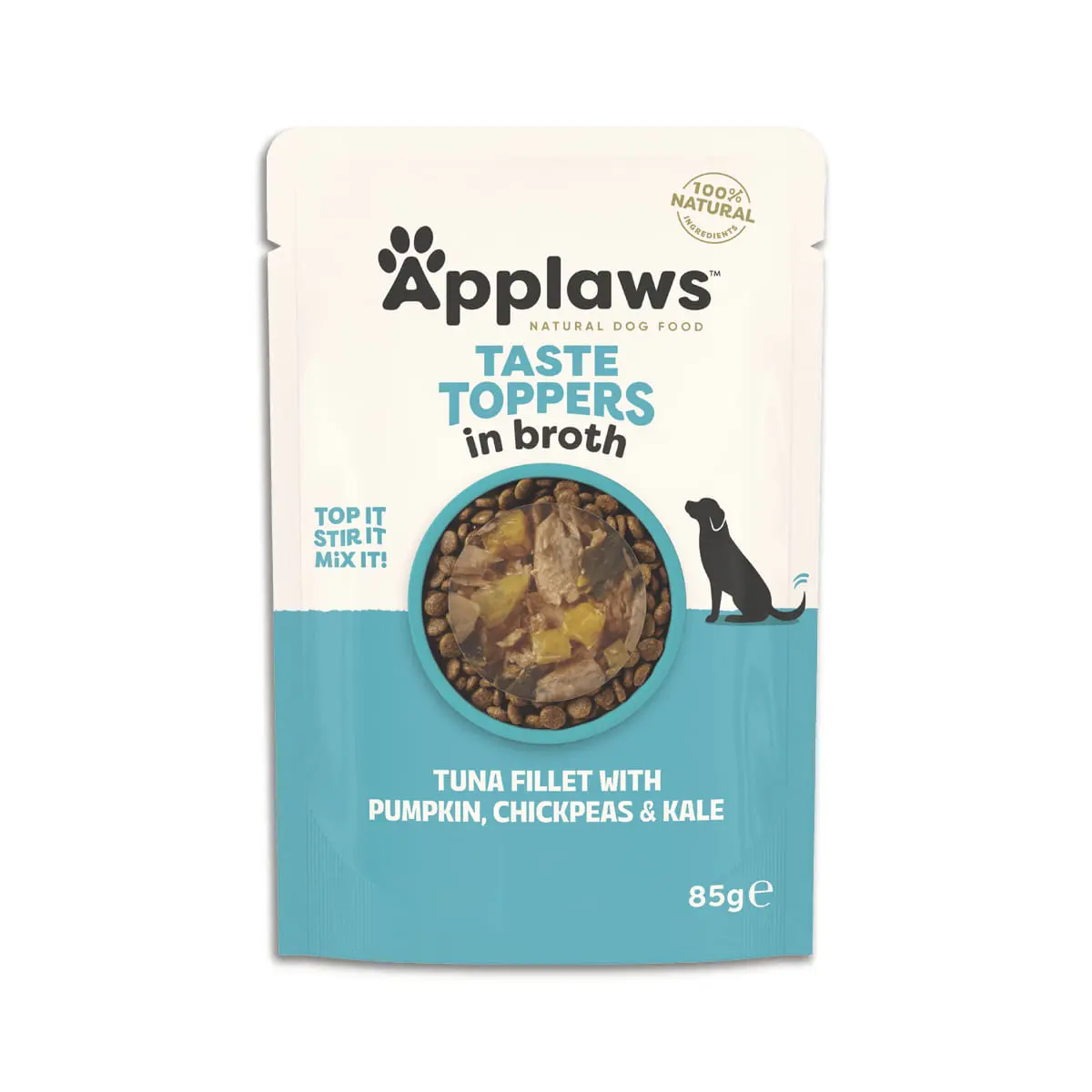 APPLAWS Taste Toppers Variety Selection, XS-XL, Carne si Ton, plic hrana umeda fara cereale caini, (in supa), multipack, 85g x 6buc - Image 6