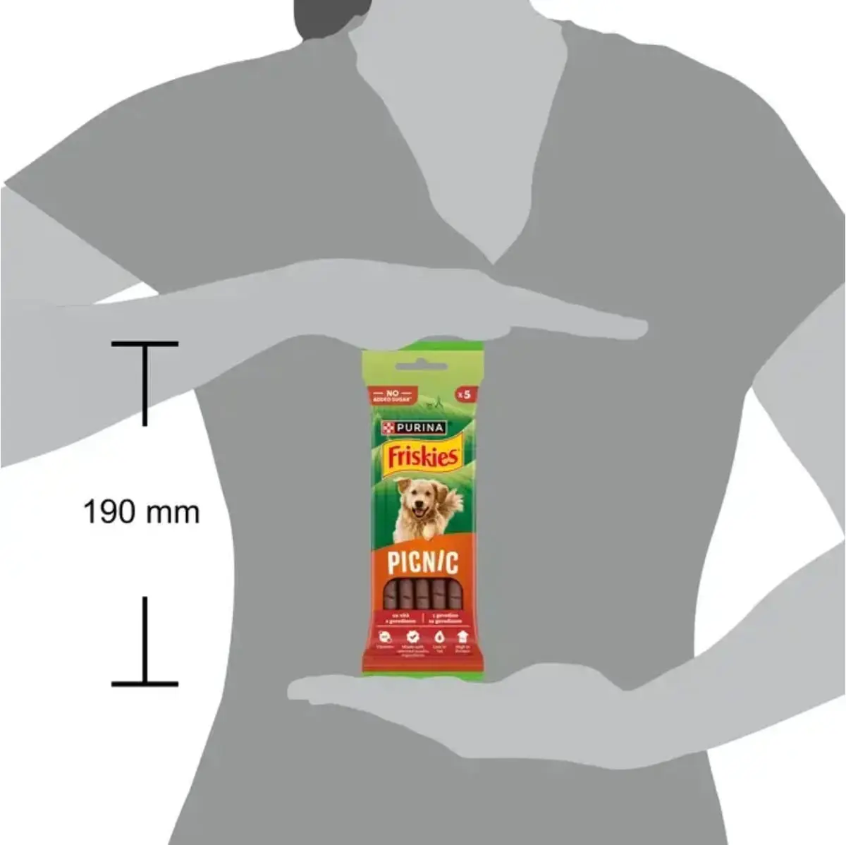 FRISKIES Picnic, XS-XL, Vita, punguta recompense caini, 42g - Image 4