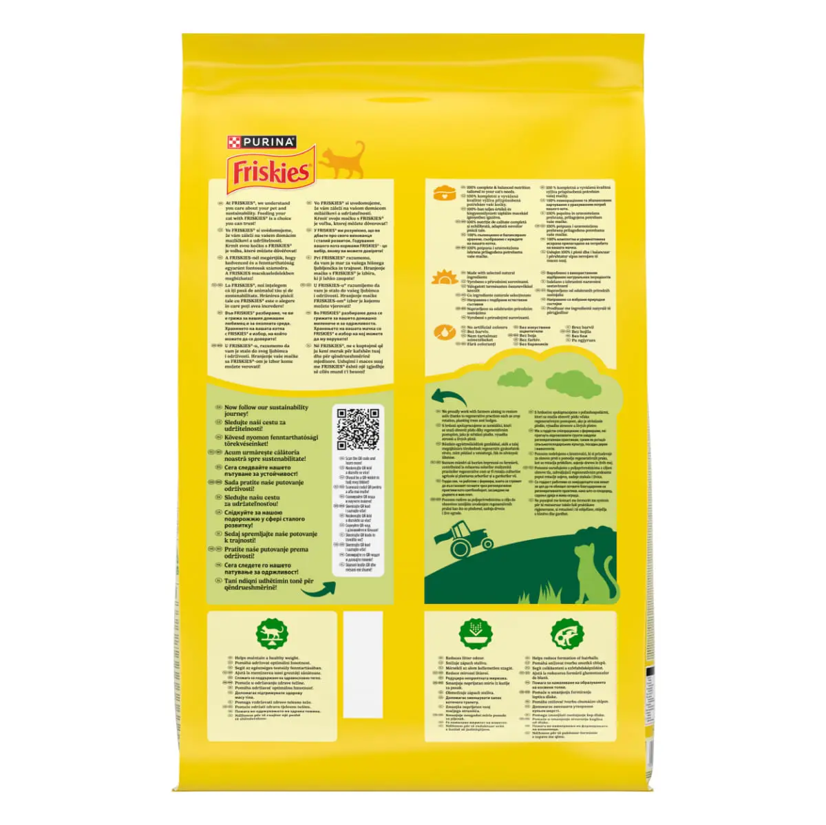 FRISKIES Indoor, Pui si Legume, hrana uscata pisici, 10kg - Image 4