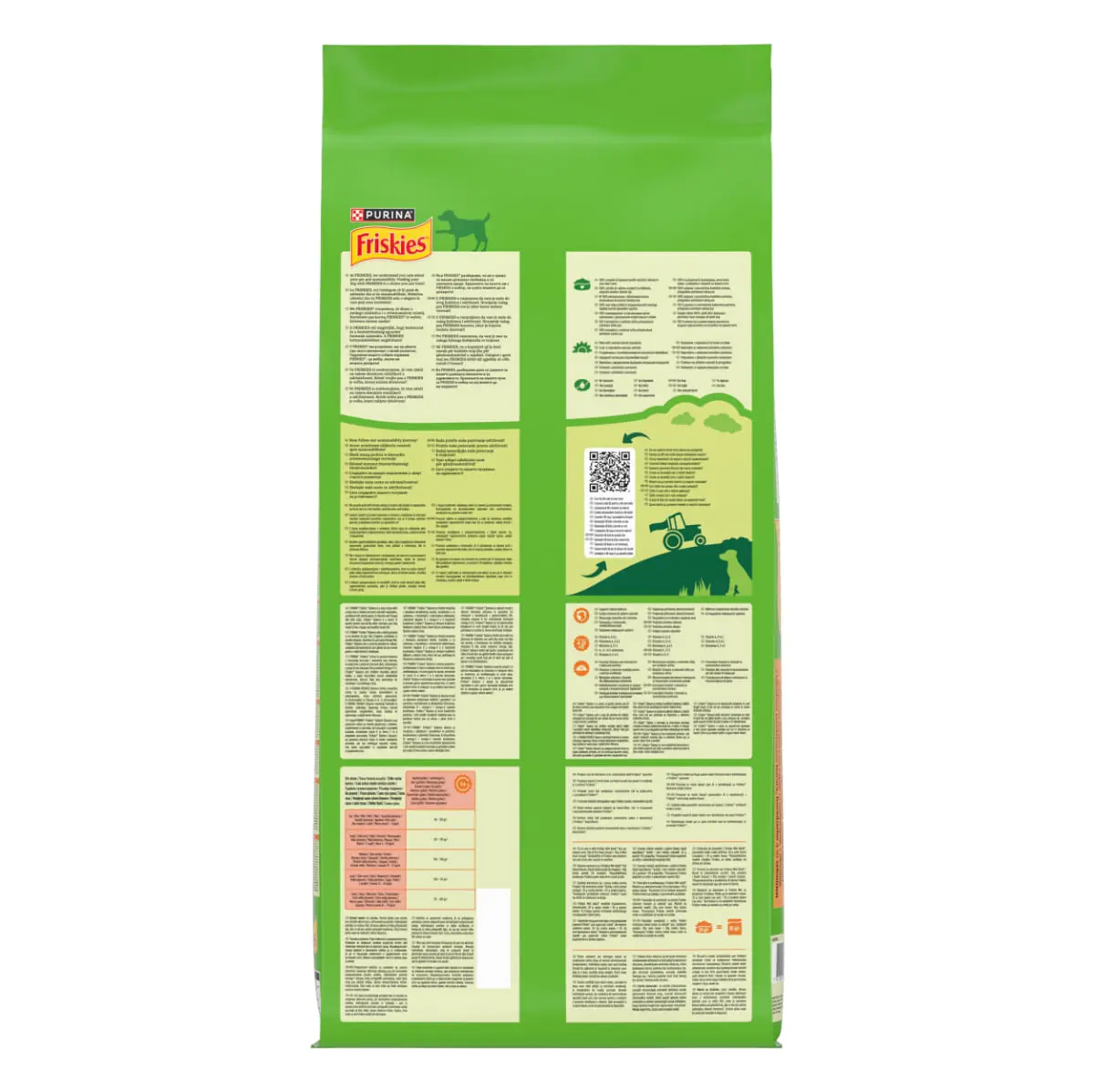 FRISKIES Balance, XS-XL, Pui si Legume, hrana uscata caini, 15kg - Image 3