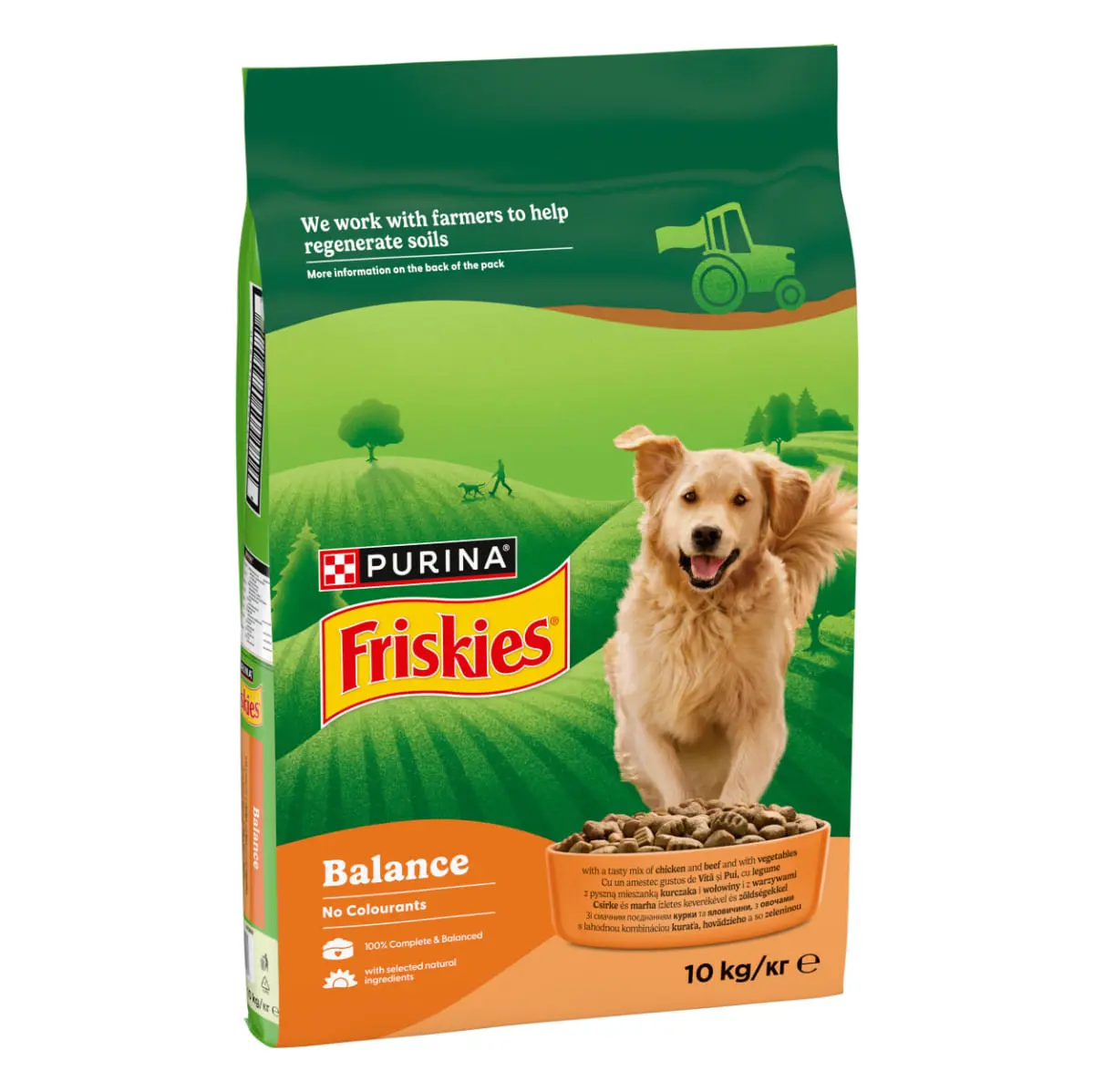 FRISKIES Balance, XS-XL, Pui si Legume, hrana uscata caini, 10kg - Image 2