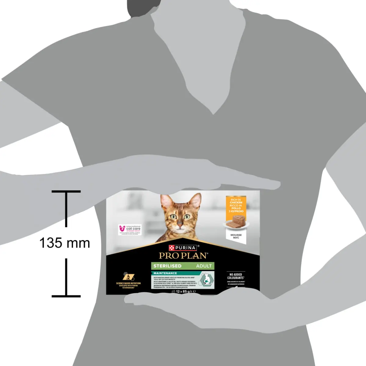 PURINA Pro Plan Sterilised Maintenance, Pui, conserva hrana umeda pisici sterilizate, (pate), bax, 85g x 12buc - Image 6