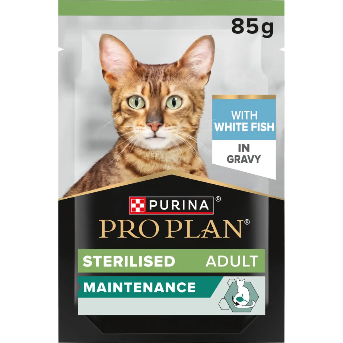 PURINA Pro Plan Sterilised Maintenance, Peste alb, plic hrana umeda pisici sterilizate, (in sos), bax, 85g x 24buc - Image 5