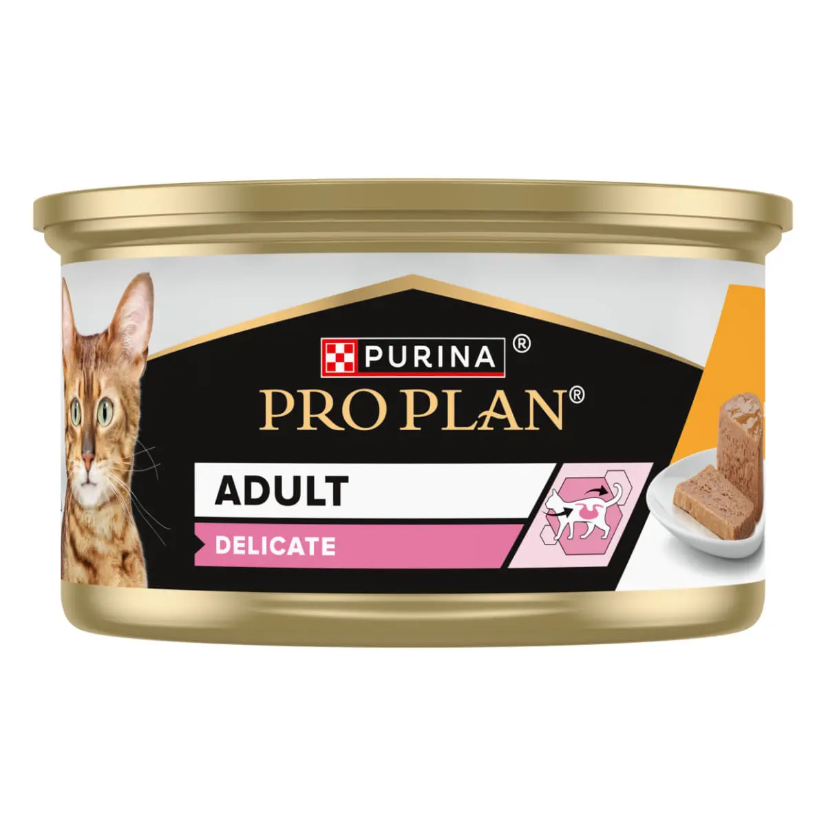 PURINA Pro Plan Delicate Digestion, Pui, conserva hrana umeda pisici, sistem digestiv, (pate), bax, 85g x 24buc - Image 3
