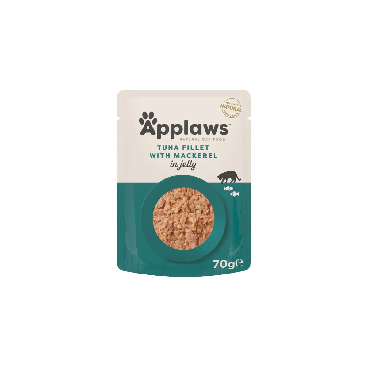 APPLAWS File, Ton si Macrou, plic hrana umeda pisici, (in aspic), 70g APPLAWS File, Ton si Macrou, plic hrana umeda pisici, (in aspic), bax, 70g x 16buc