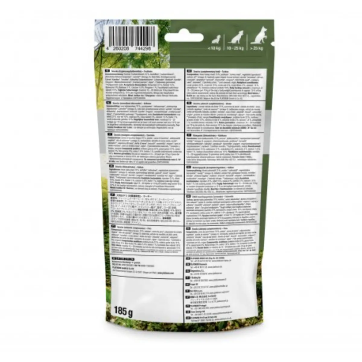 PLATINUM Stars, XS-XL, Curcan, punguta recompense fara cereale caini, 185g - Image 4