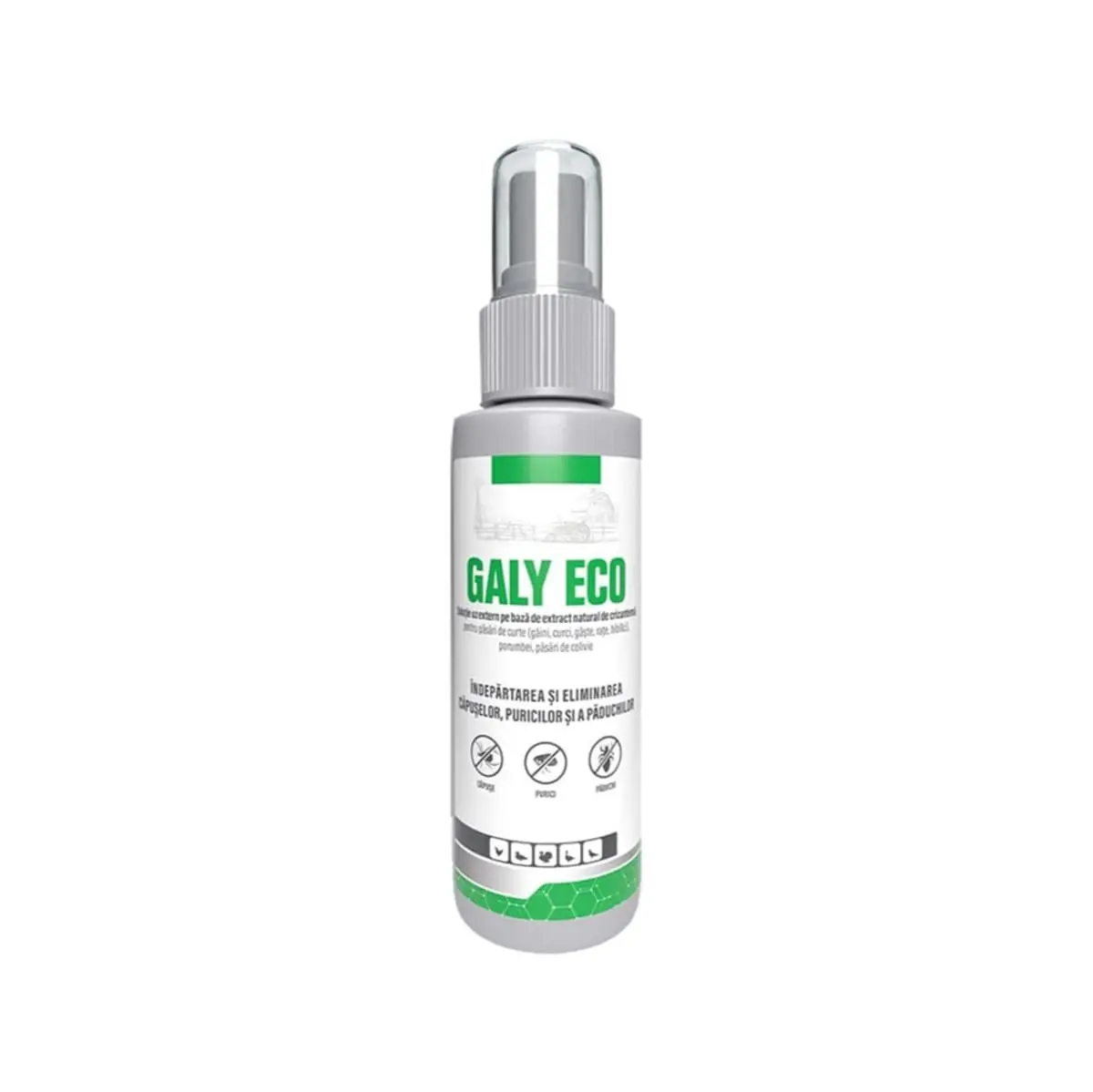 GALY ECO Spray, deparazitare externa pasari, spray, 100ml