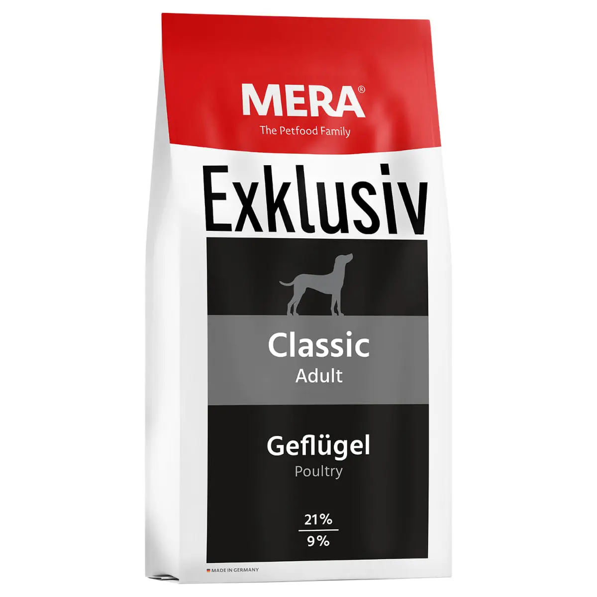MERA Exklusiv Classic, XS-XL, Pasare, hrana uscata caini, 15kg