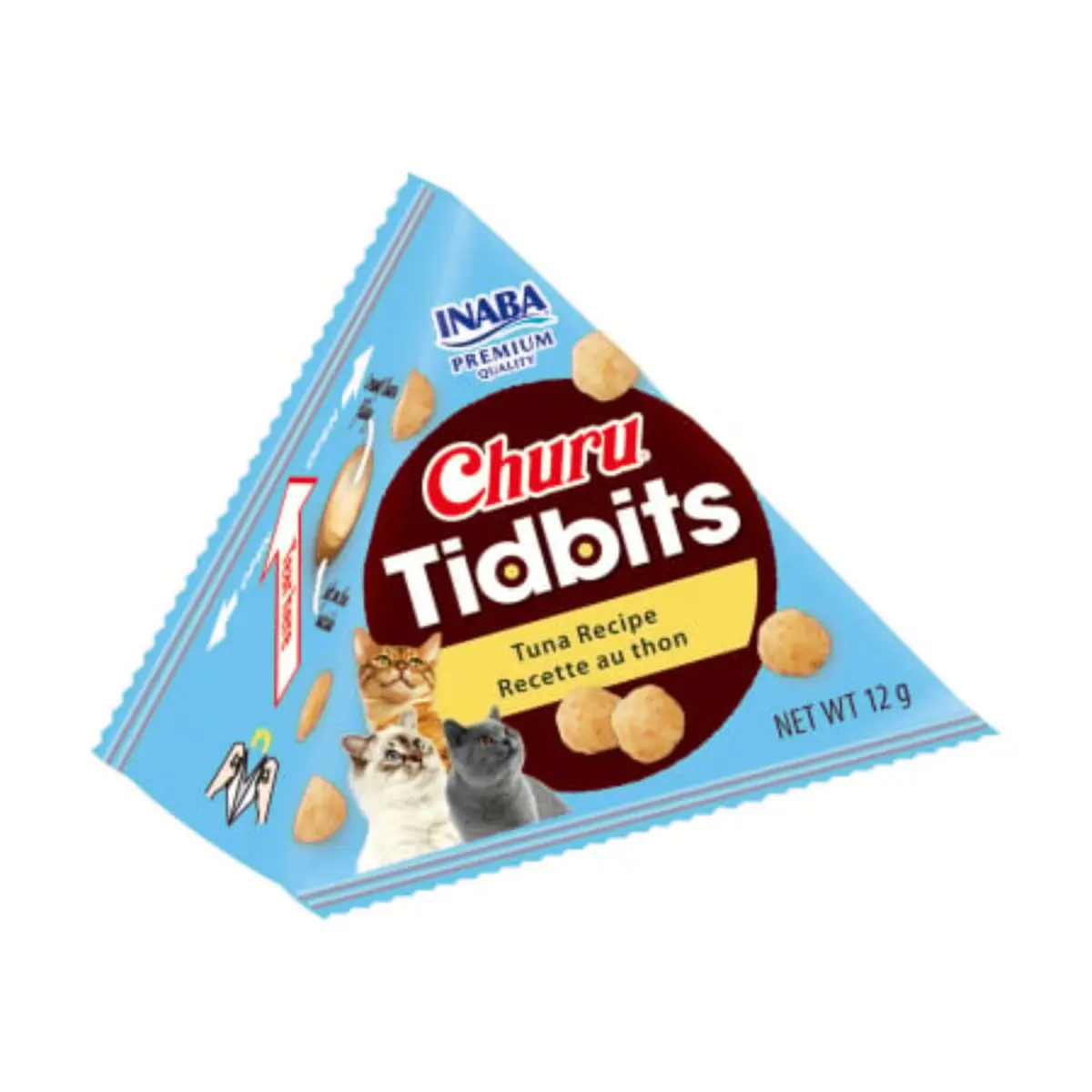 INABA Churu Tidbits, Pui si Ton, punguta recompense fara cereale pisici, 36g - Image 4