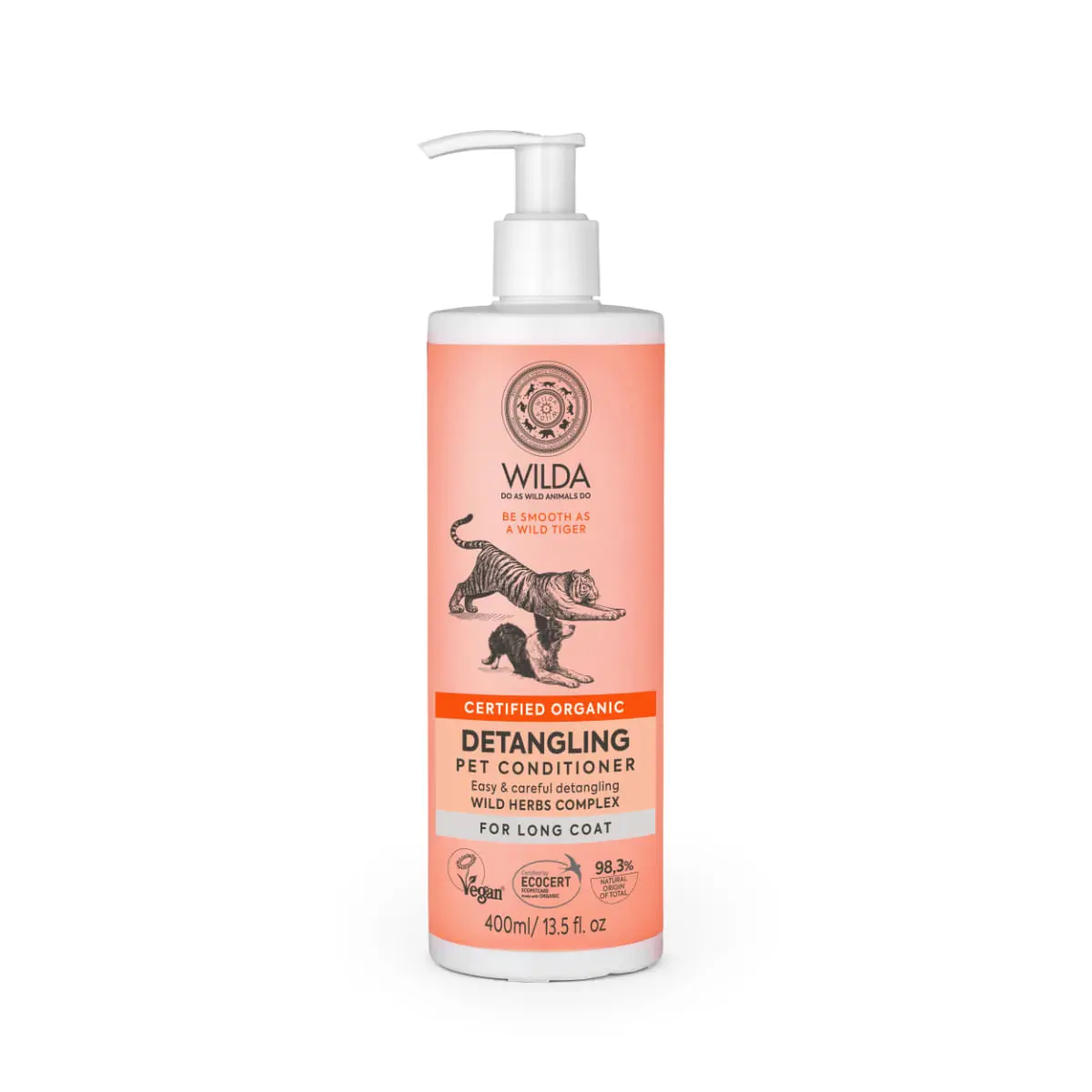 WILDA Detangling, balsam caini si pisici, descalcirea blanii, flacon, 400ml - Image 2