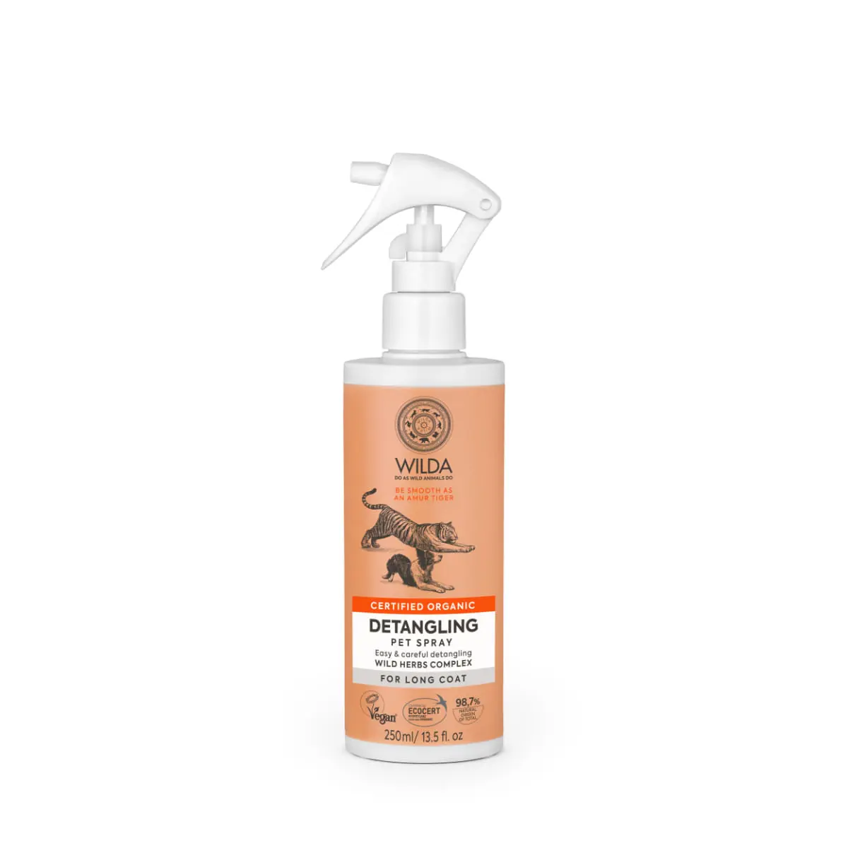 WILDA Detangling, spray descalcit caini si pisici, descalcirea blanii, flacon cu aplicator, 250ml