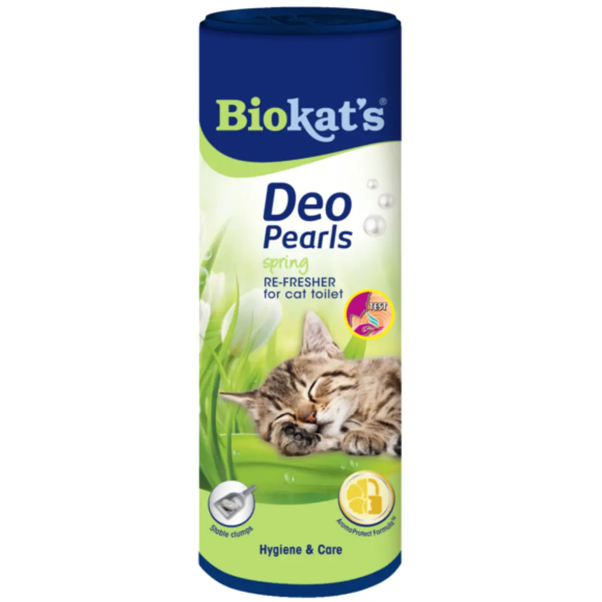 BIOKAT'S Deo Pearls Spring, odorizant litiera pisici, Floral, 700g - Image 2