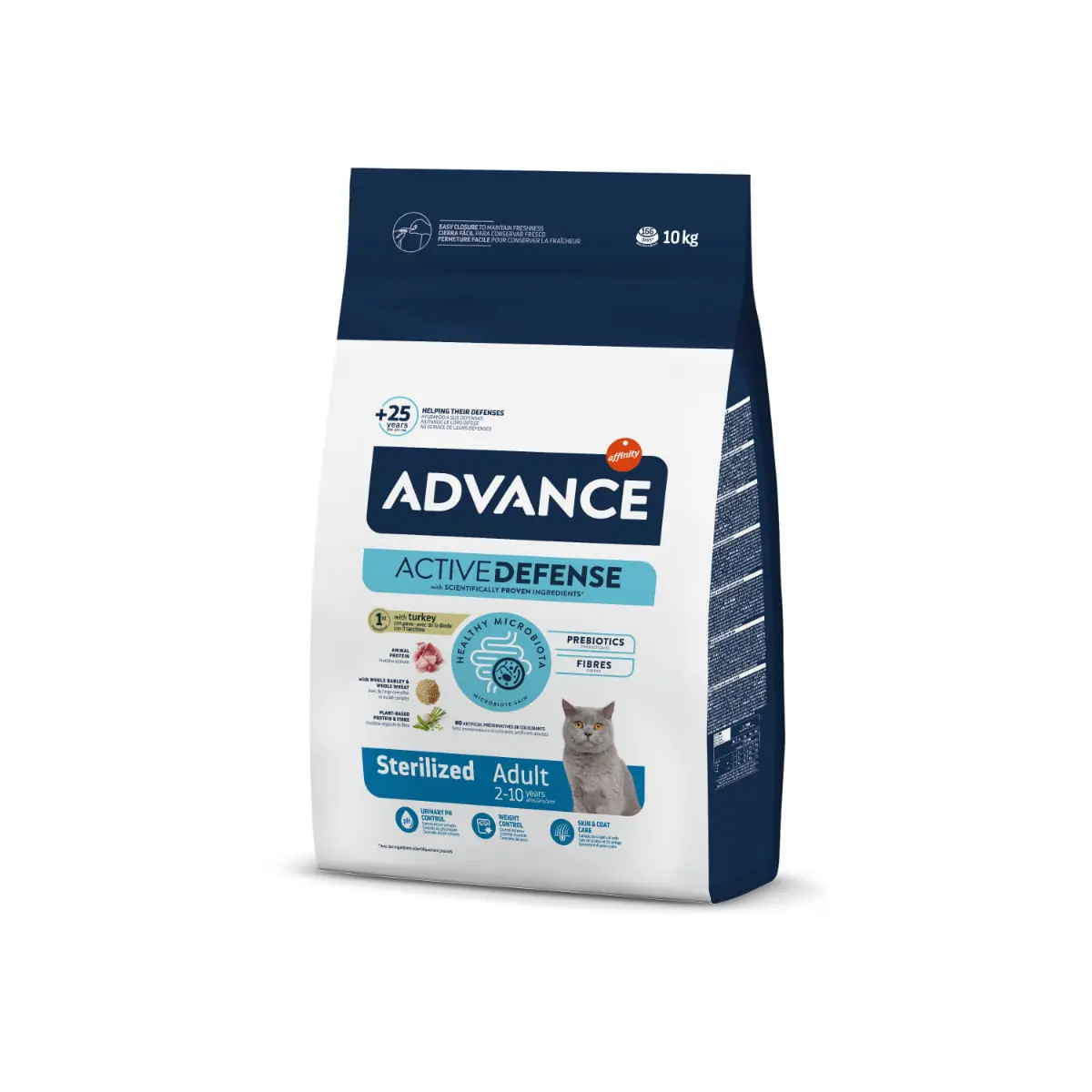 ADVANCE Sterilised, Curcan, hrana uscata pisici sterilizate, 10kg