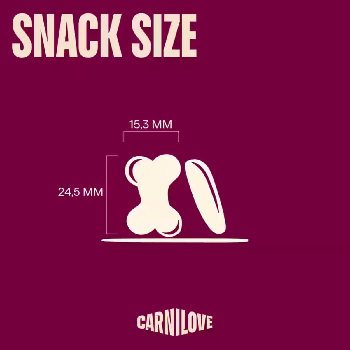 CARNILOVE Crunchy, XS-XL, Strut si Afine, punguta recompense fara cereale caini, 200g - Image 6