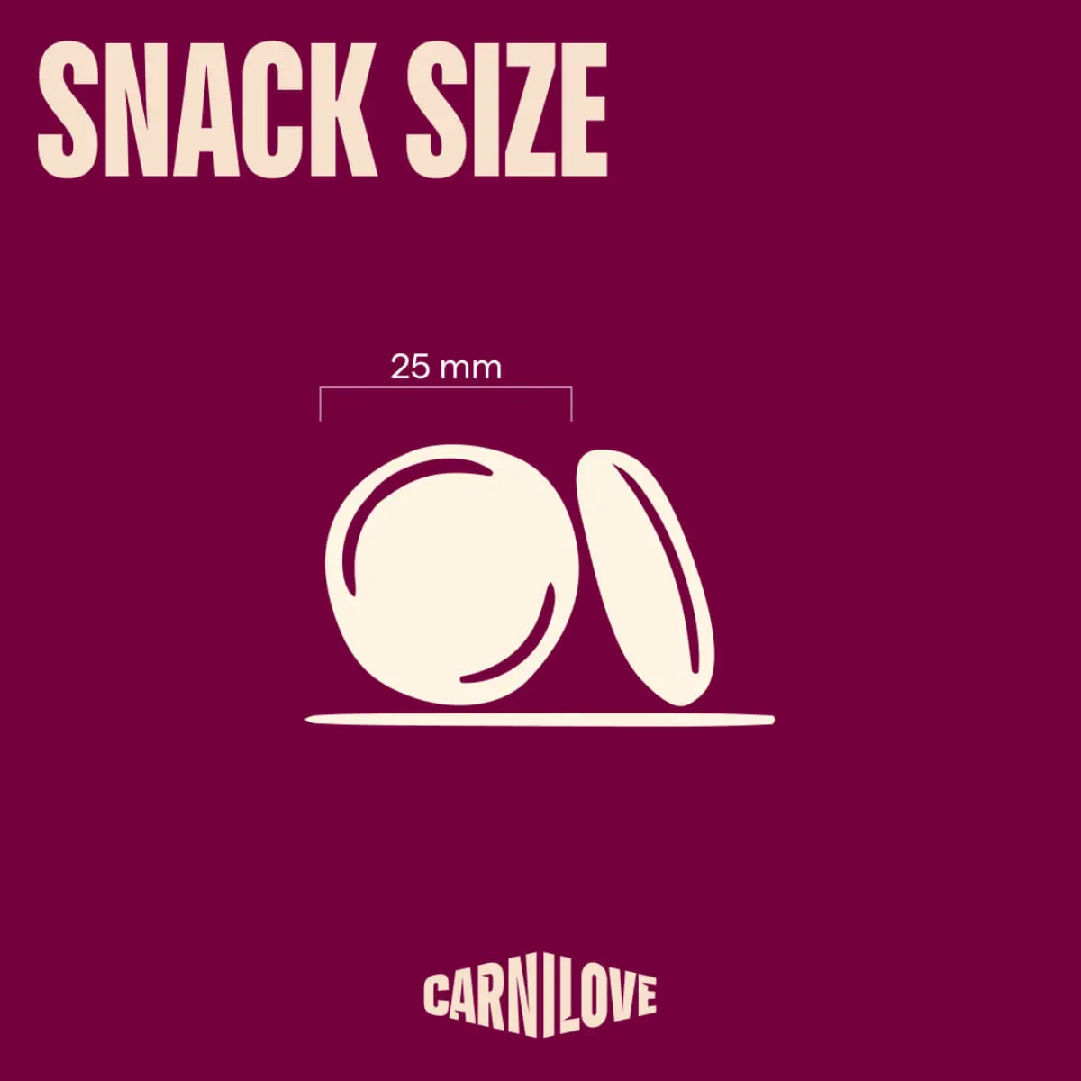 CARNILOVE Freeze Dried, XS-XL, Curcan si Somon, punguta recompense fara cereale caini, 60g - Image 7