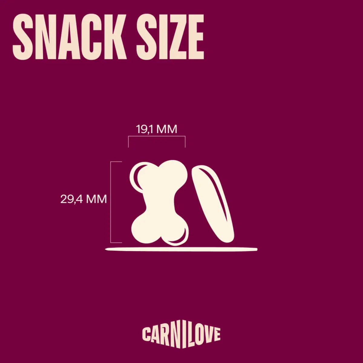 CARNILOVE Crunchy, XS-XL, Vanat si Fructe, punguta recompense fara cereale caini, 200g - Image 7