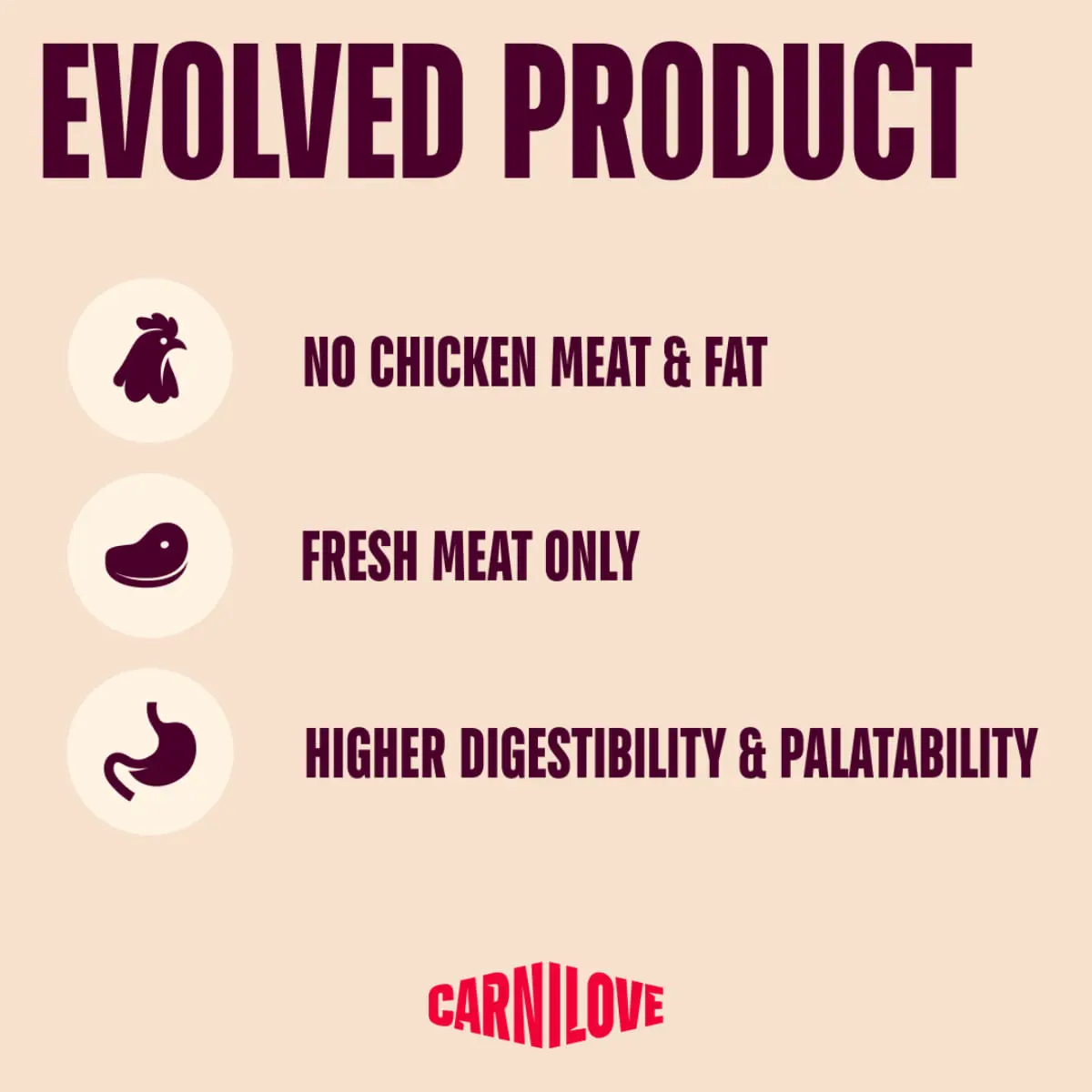CARNILOVE True Fresh Large Breeds, L-XL, Rata, hrana uscata fara cereale caini, 12kg - Image 7