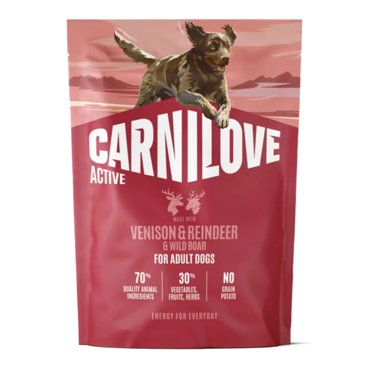 CARNILOVE Active, XS-XL, Vanat si Ren, hrana uscata fara cereale caini, 1.5kg