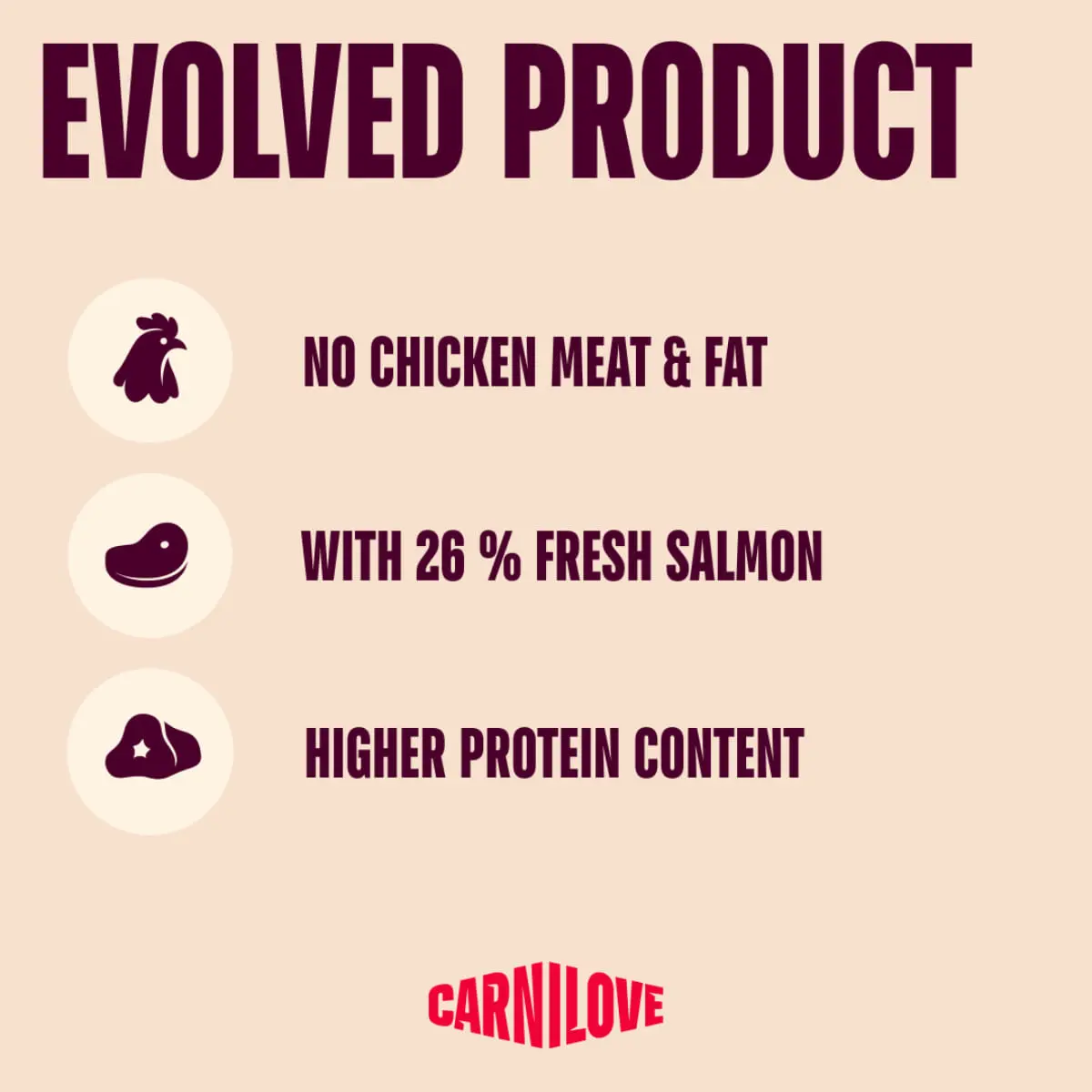 CARNILOVE Active Junior Large Breeds, L-XL, Somon si Curcan, hrana uscata fara cereale caini junior, 1.5kg - Image 4