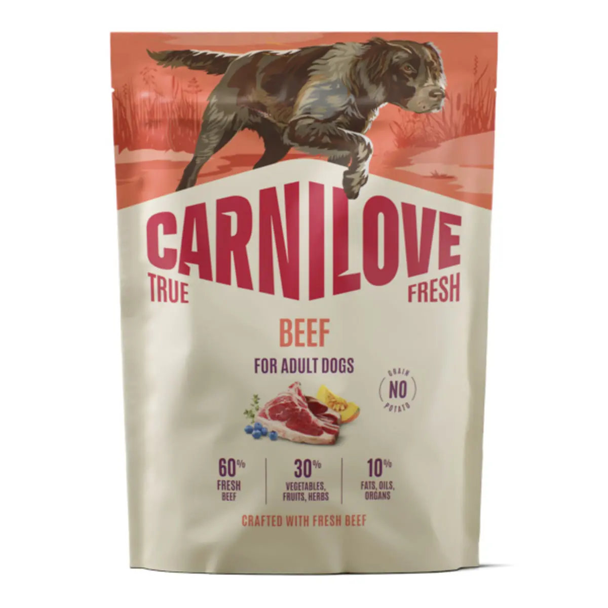 CARNILOVE True Fresh, XS-XL, Vita, hrana uscata fara cereale caini, 1.4kg - Image 2