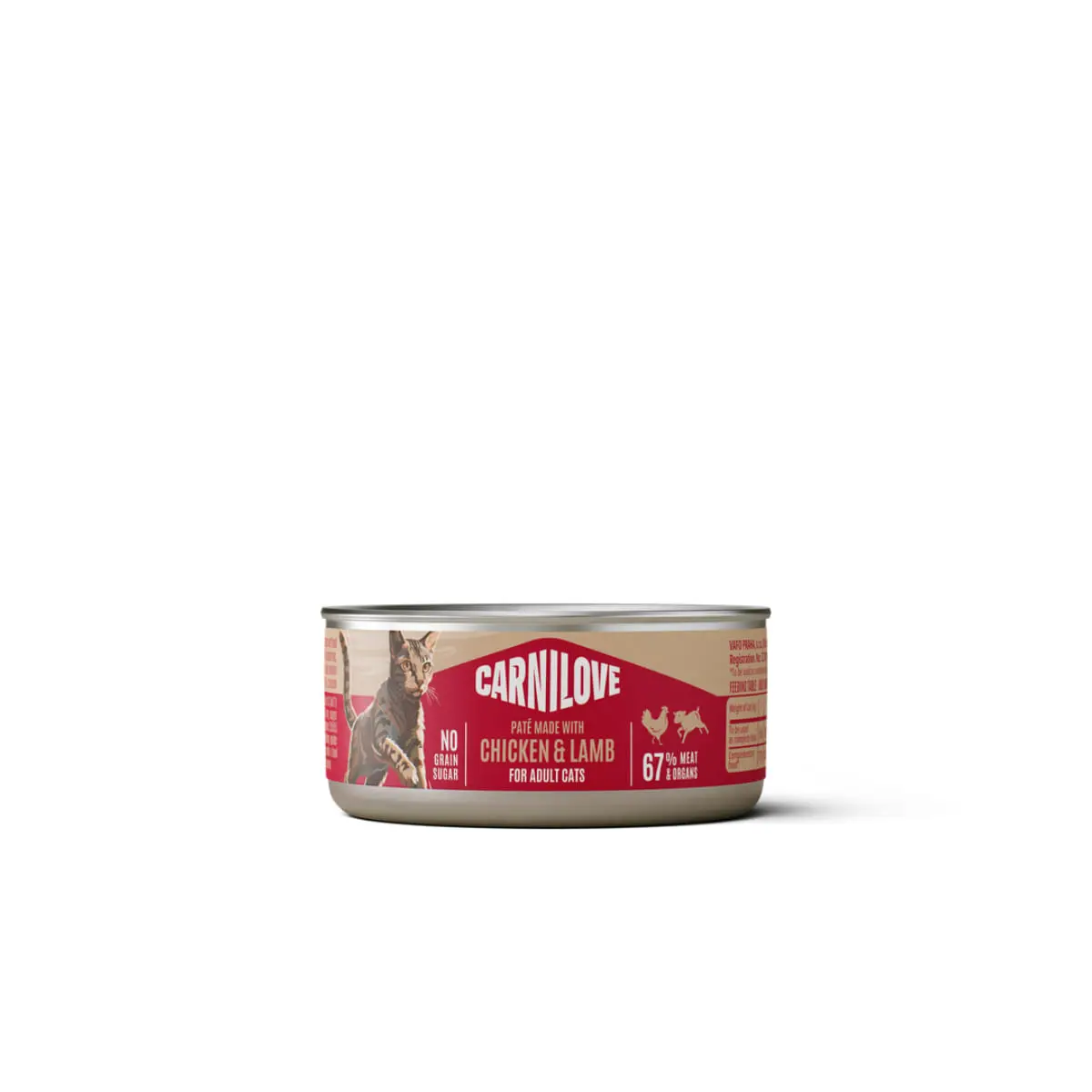 CARNILOVE, Pui si Miel, conserva hrana umeda fara cereale pisici, (pate), 100g - Image 2