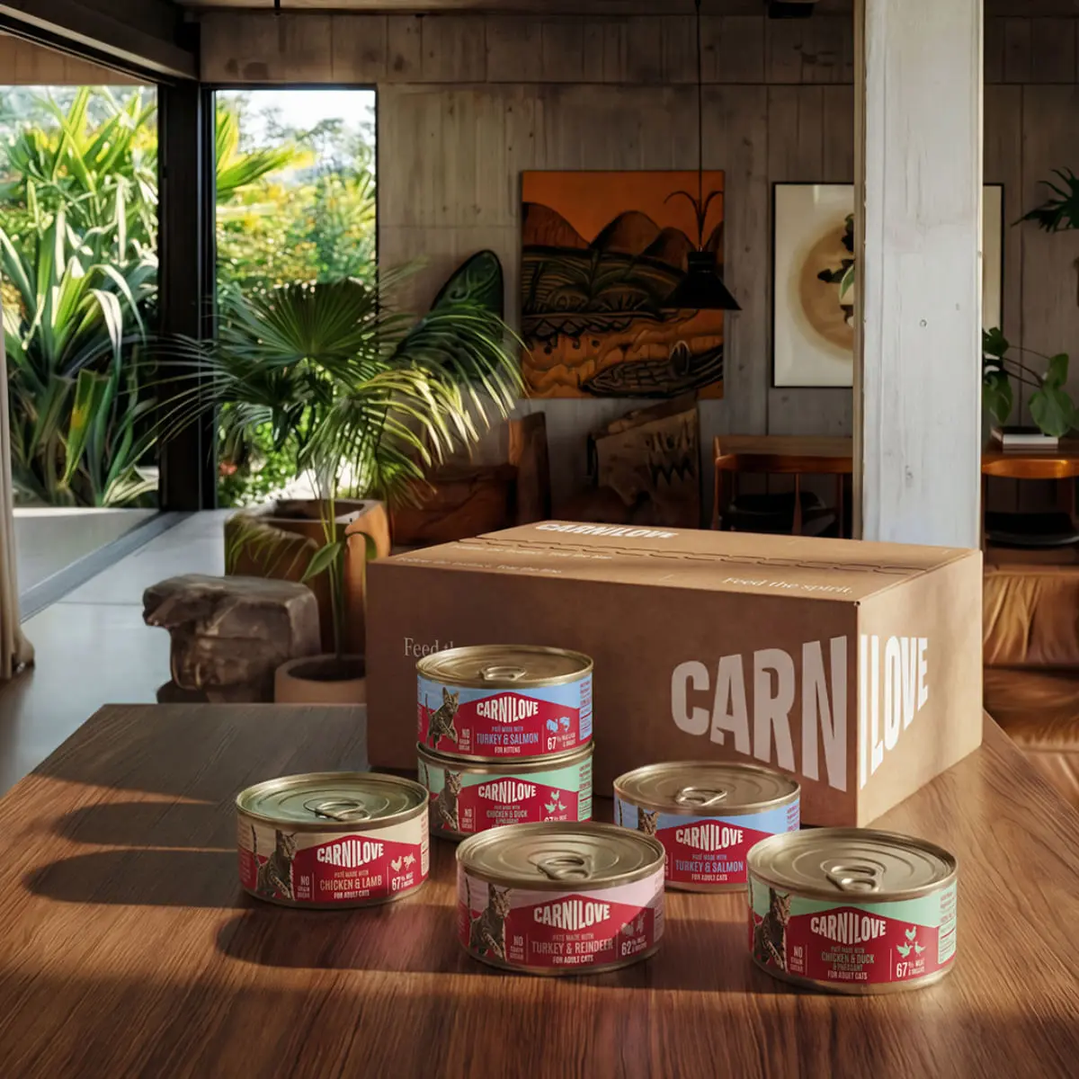 CARNILOVE, Pui si Miel, conserva hrana umeda fara cereale pisici, (pate), bax, 100g x 12buc - Image 3